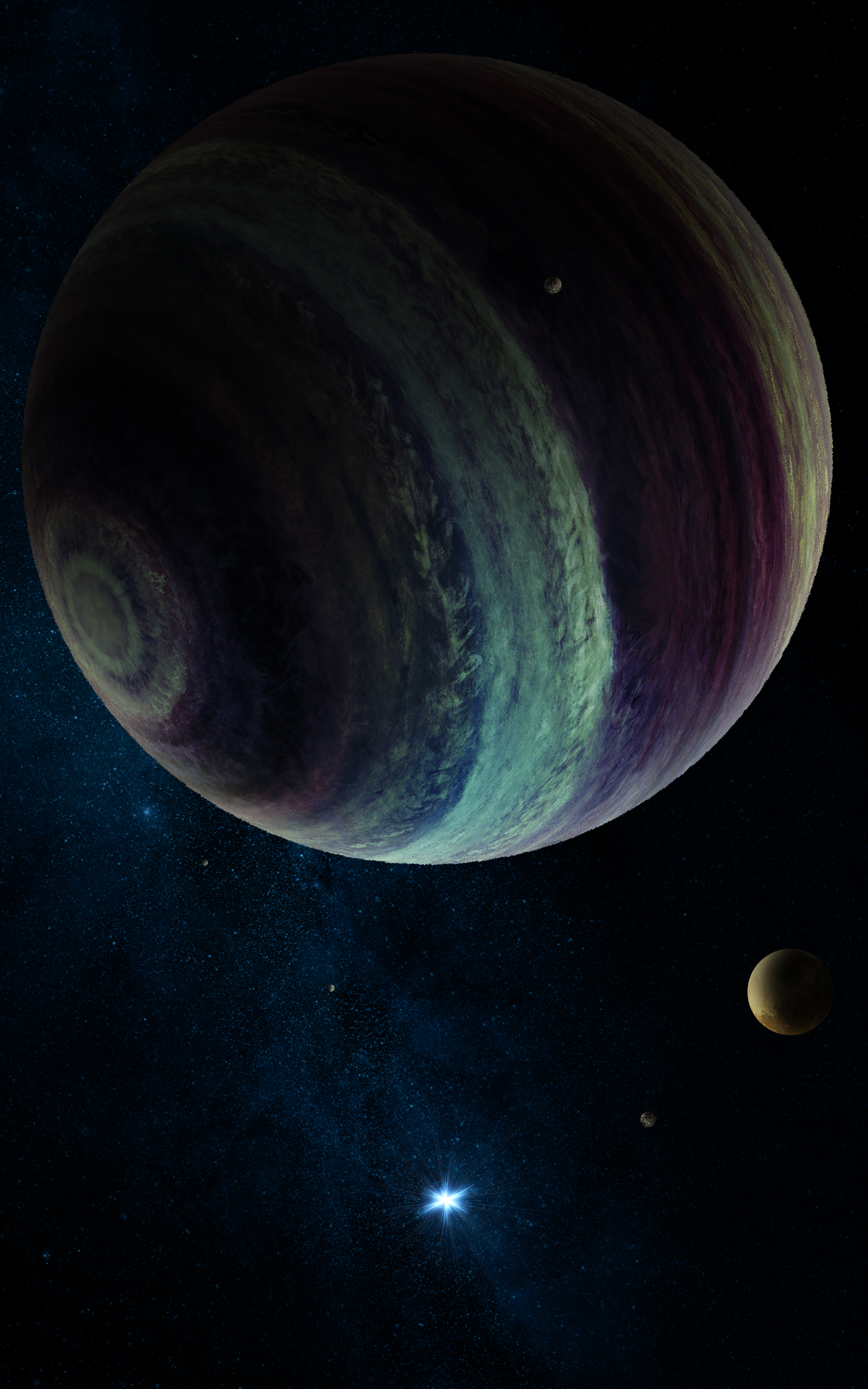 Descarga gratuita de fondo de pantalla para móvil de Galaxia, Estrellas, Planetas, Universo.