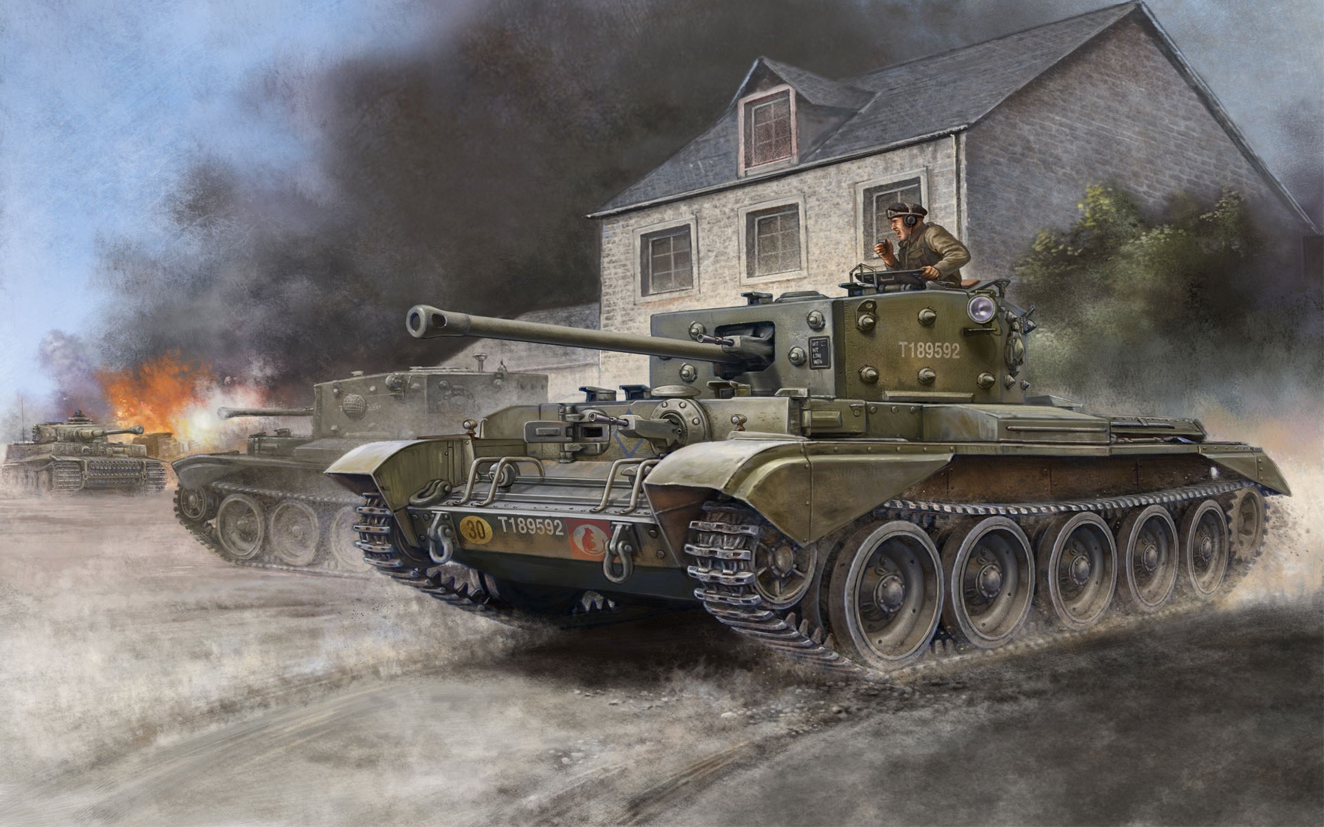 Free download wallpaper Tanks, Military, Cromwell Iv on your PC desktop