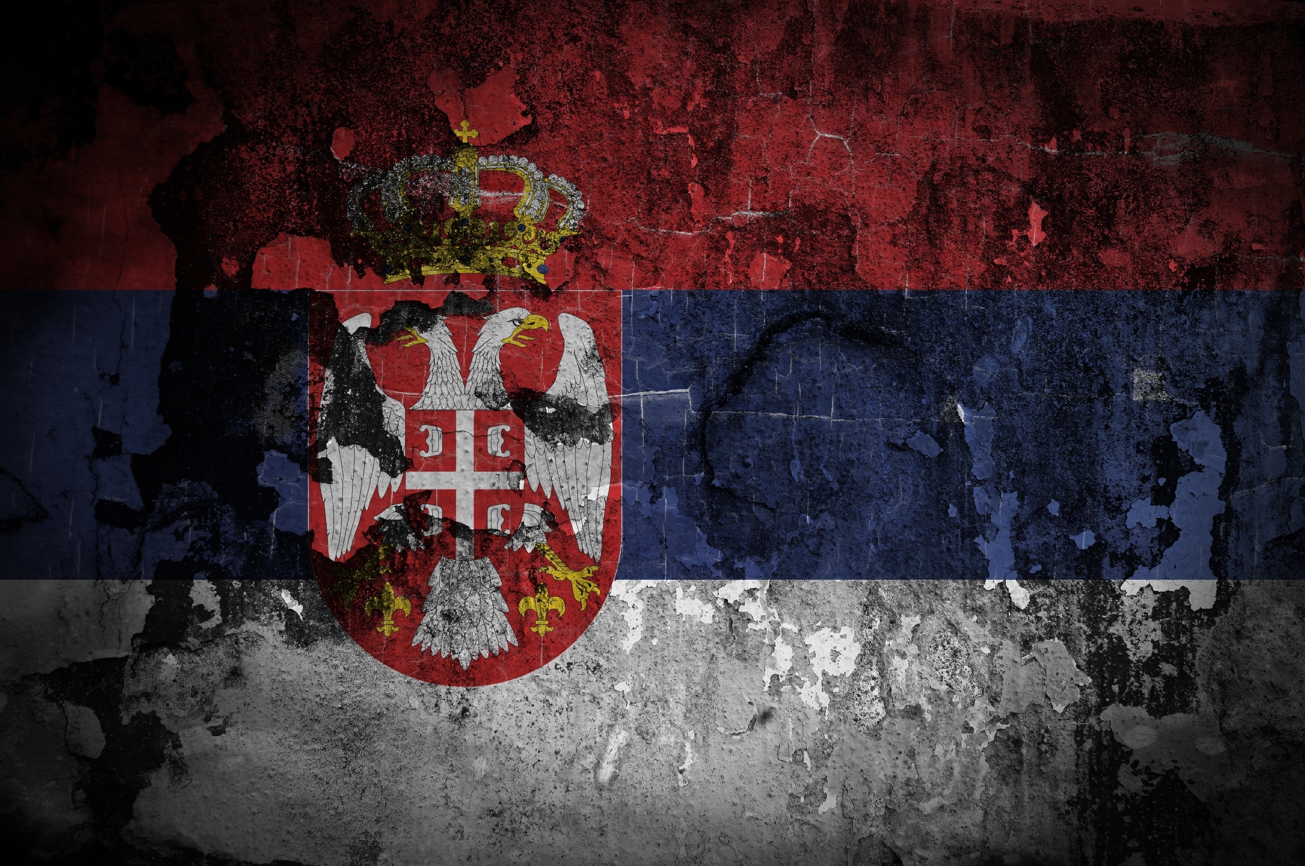 Скачать обои бесплатно Флаги, Разное, Флаг, Флаг Сербии, Сербский Флаг картинка на рабочий стол ПК