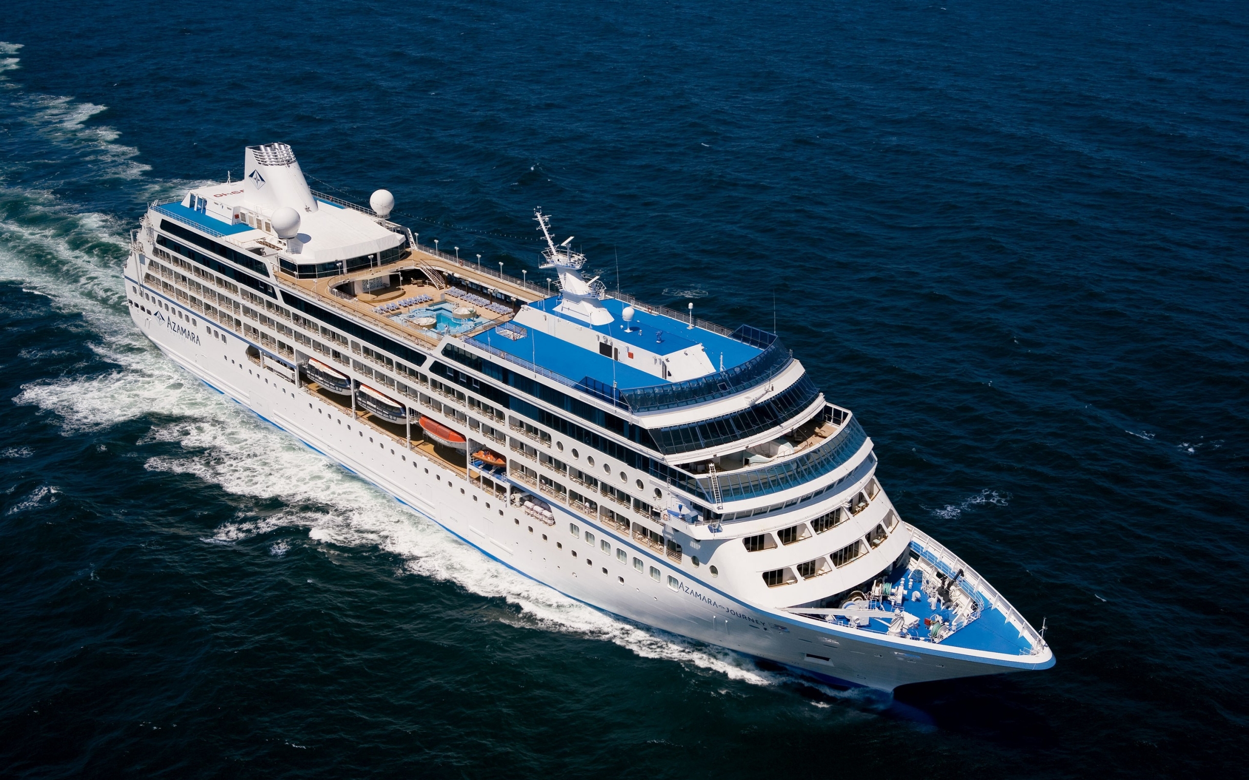 Download mobile wallpaper Cruise Ship, Vehicles, Azamara Journey for free.