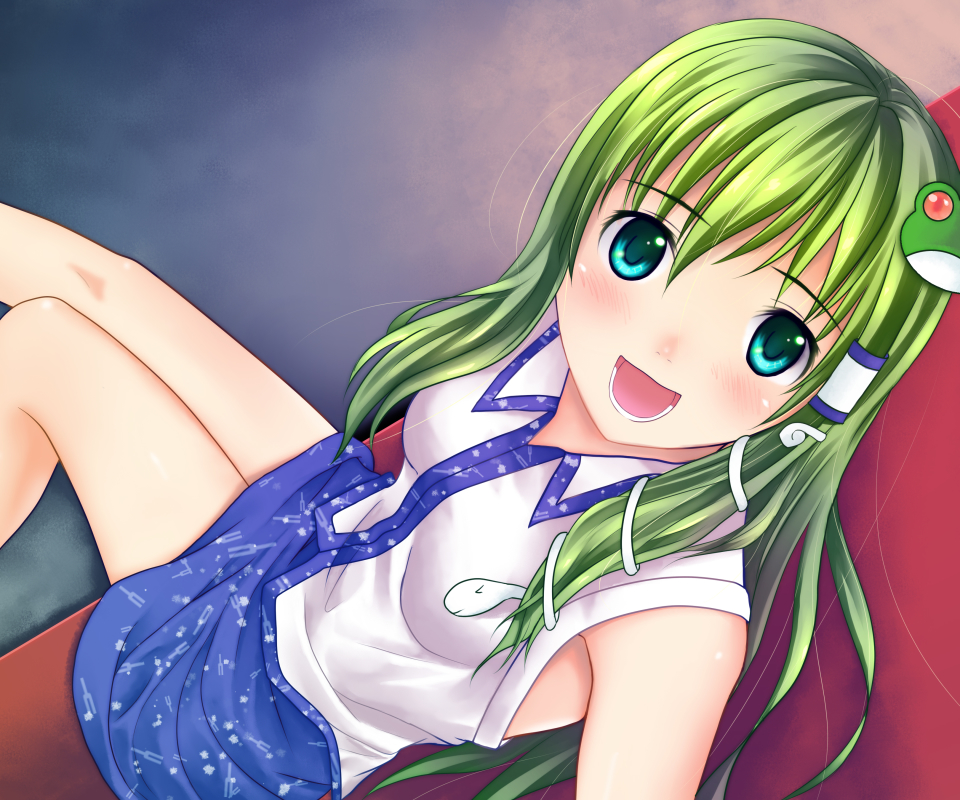 Download mobile wallpaper Anime, Touhou, Sanae Kochiya for free.