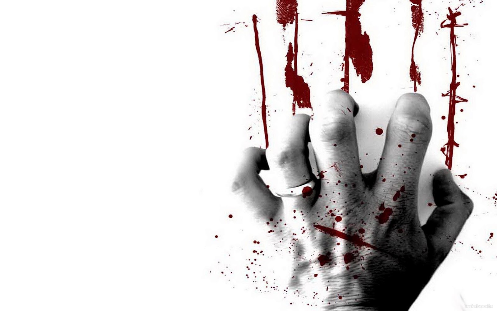 Free download wallpaper Blood, Dark, Hand on your PC desktop