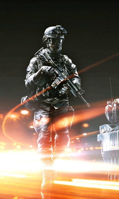 Download mobile wallpaper Battlefield, Military, Video Game, Battlefield 3 for free.