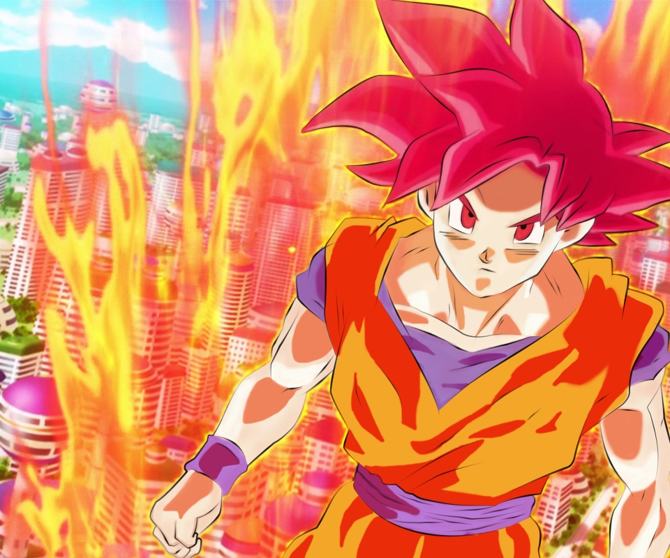 Handy-Wallpaper Dragon Ball, Animes, Son Goku, Dragonball Z, Super Saiyajin kostenlos herunterladen.