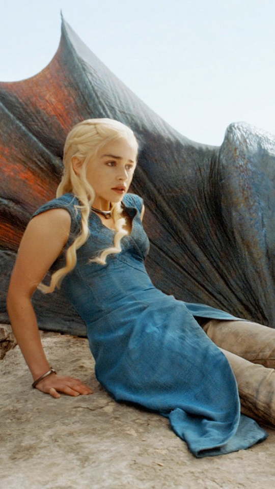 Téléchargez des papiers peints mobile Dragon, Séries Tv, Le Trône De Fer : Game Of Thrones, Daenerys Targaryen, Emilia Clarke gratuitement.