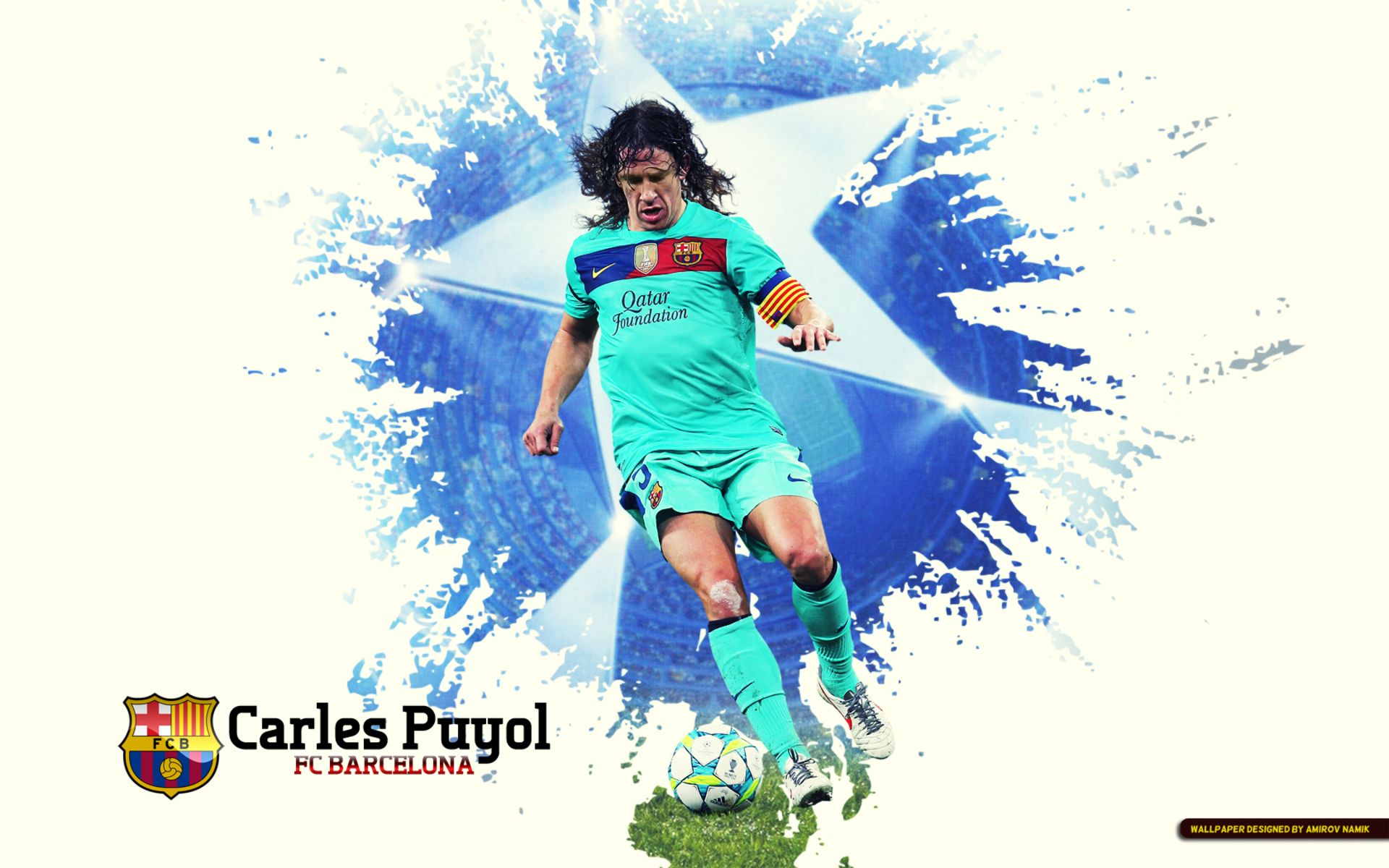 Download mobile wallpaper Sports, Soccer, Fc Barcelona, Carles Puyol for free.