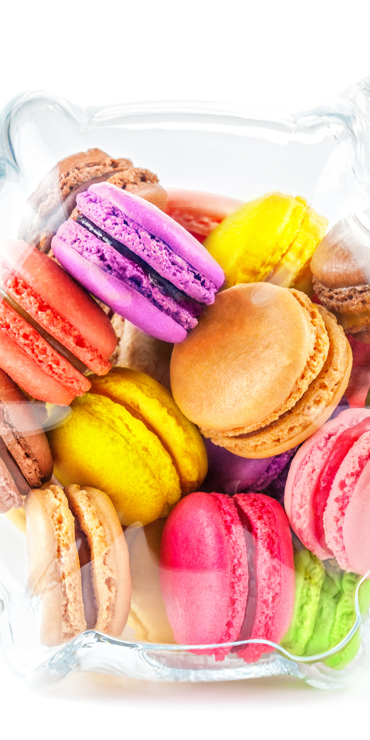 Baixar papel de parede para celular de Comida, Doces, Cores, Macaron gratuito.