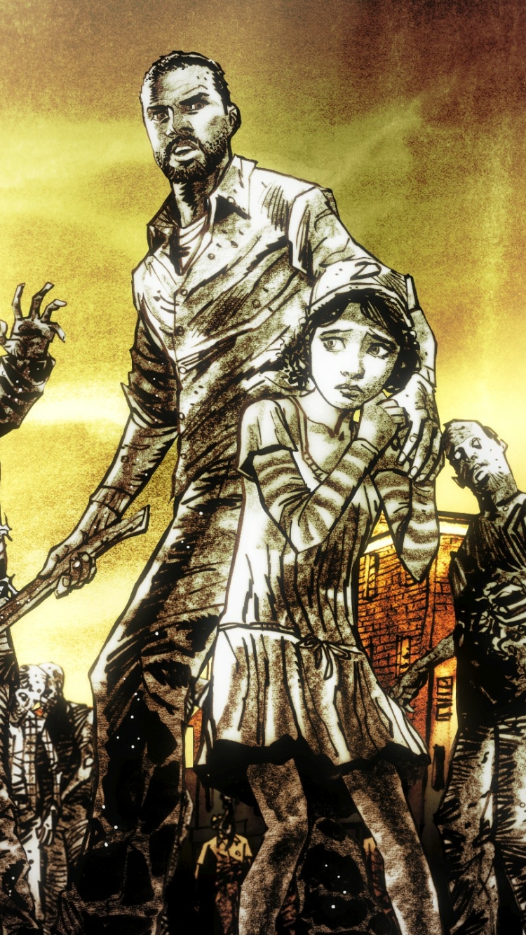 Handy-Wallpaper Computerspiele, Clementine (The Walking Dead), The Walking Dead: Die Letzte Staffel kostenlos herunterladen.