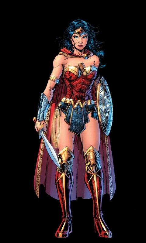 Descarga gratuita de fondo de pantalla para móvil de Superhombre, Historietas, Dc Comics, Principe Diana, Hombre Murciélago, La Mujer Maravilla, Mujer Maravilla.