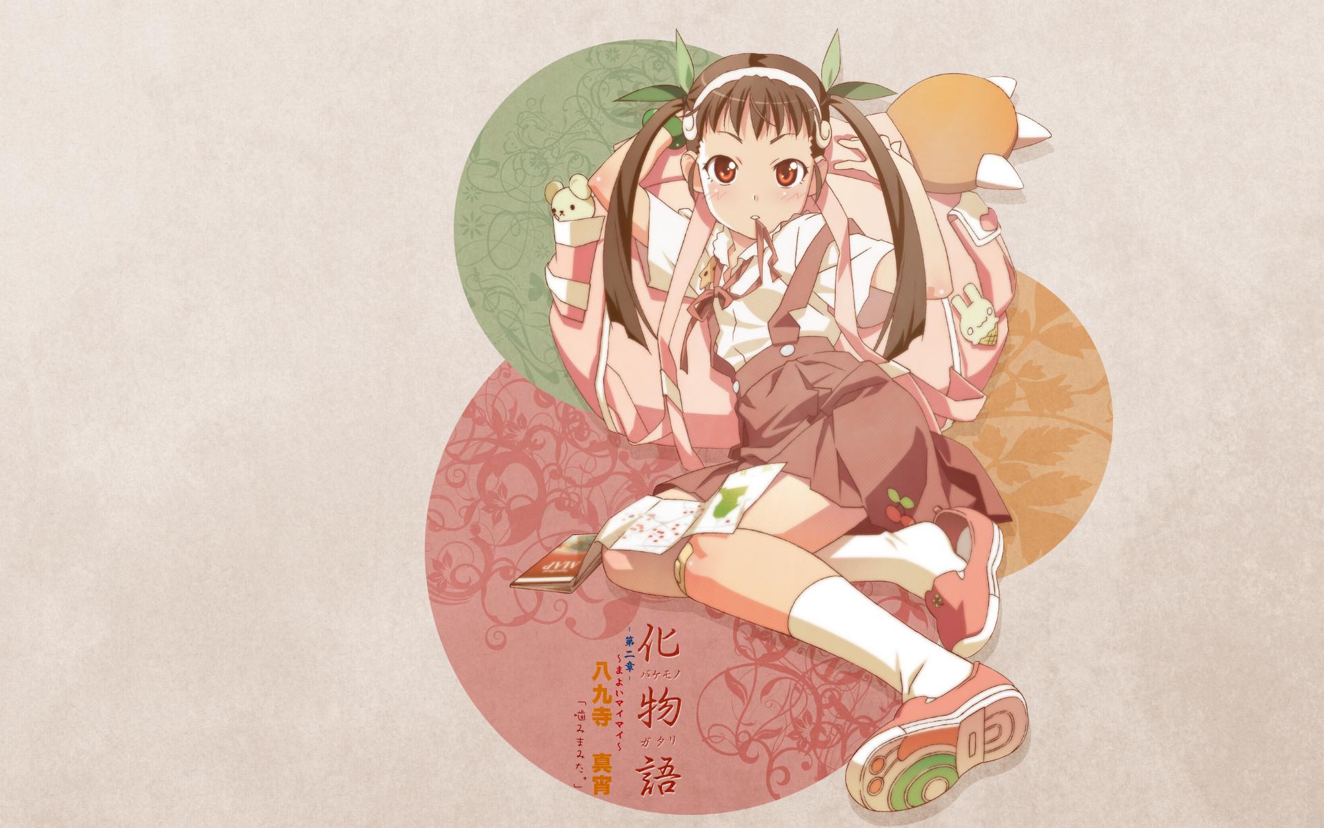 Handy-Wallpaper Animes, Monogatari (Serie), Mayoi Hachikuji kostenlos herunterladen.
