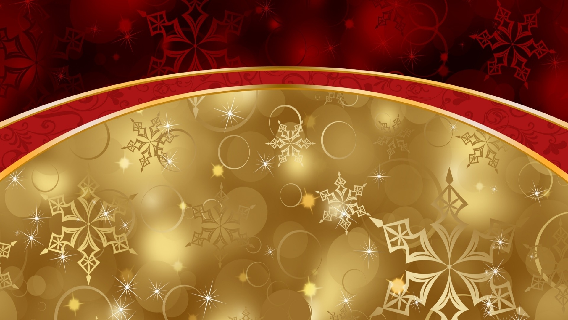 Download mobile wallpaper Christmas, Holiday, Golden, Snowflake for free.