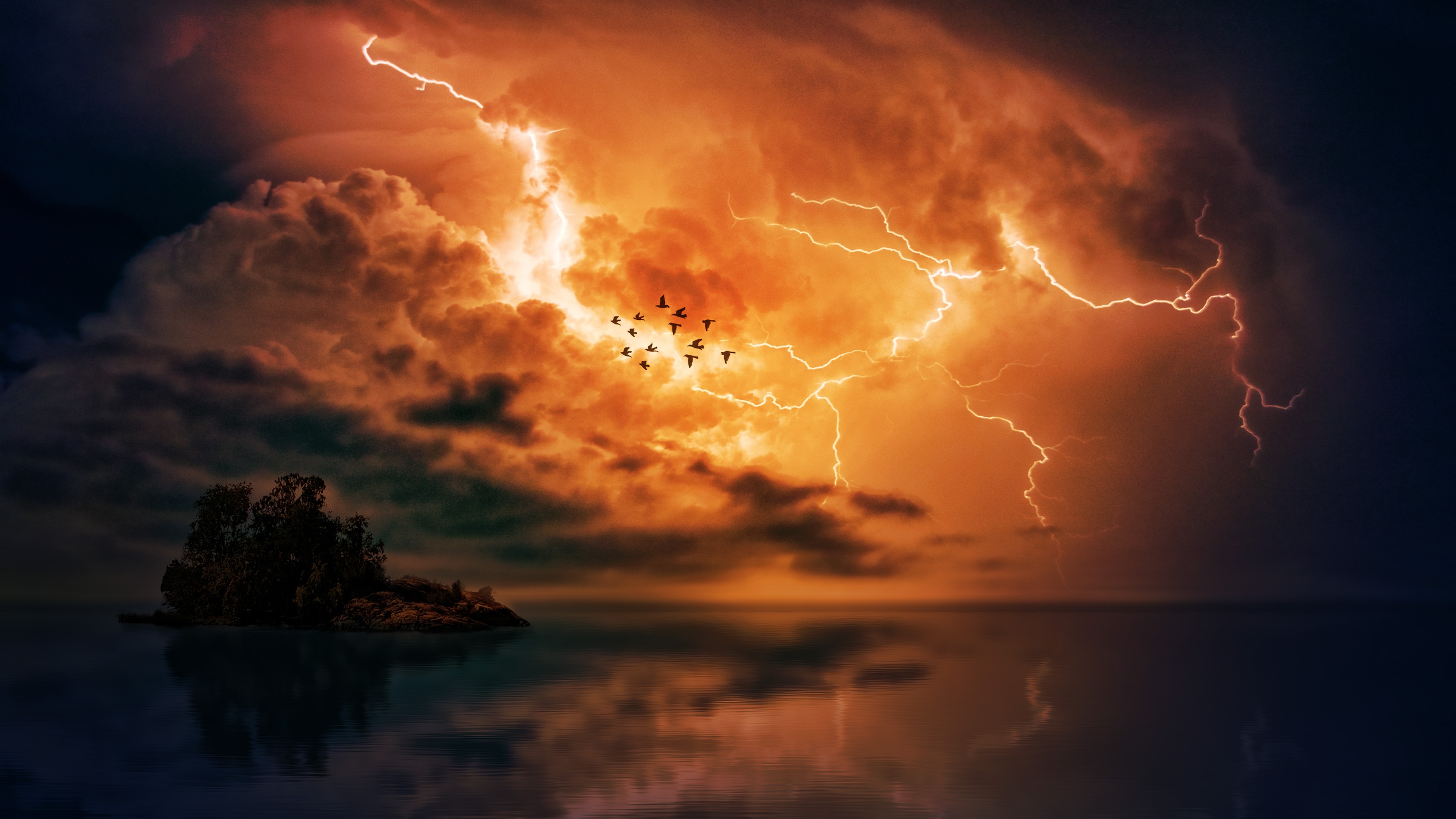 Free download wallpaper Earth, Storm, Thunderstorm on your PC desktop