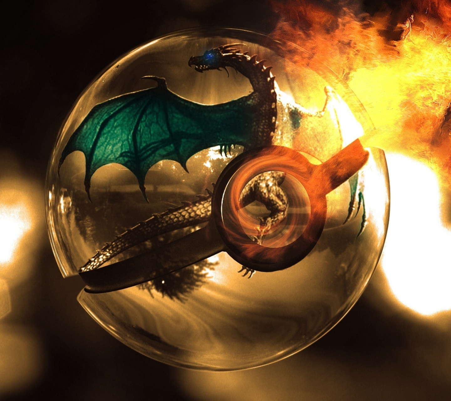 Laden Sie das Flamme, Drachen, Pokémon, Animes, Pokéball, Glurak (Pokémon)-Bild kostenlos auf Ihren PC-Desktop herunter