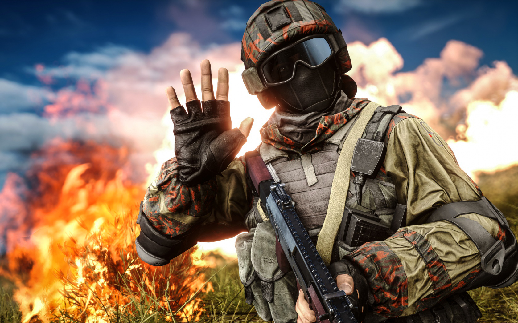 Download mobile wallpaper Battlefield, Video Game, Battlefield 4 for free.