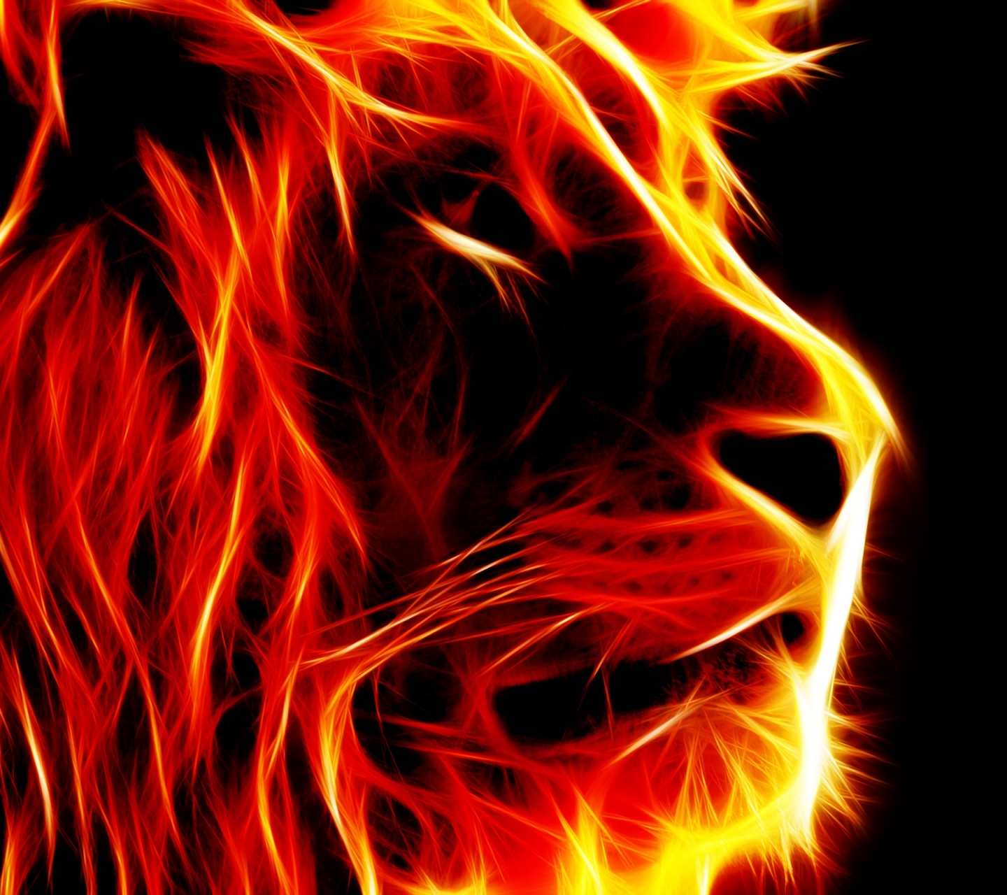 Download mobile wallpaper Cats, Lion, Animal for free.