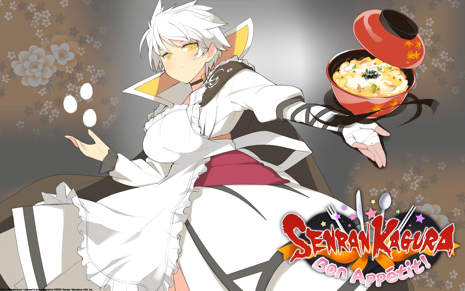 423708 télécharger le fond d'écran jeux vidéo, senran kagura: bon appétit!, miyabi (senran kagura), senran kagura - économiseurs d'écran et images gratuitement