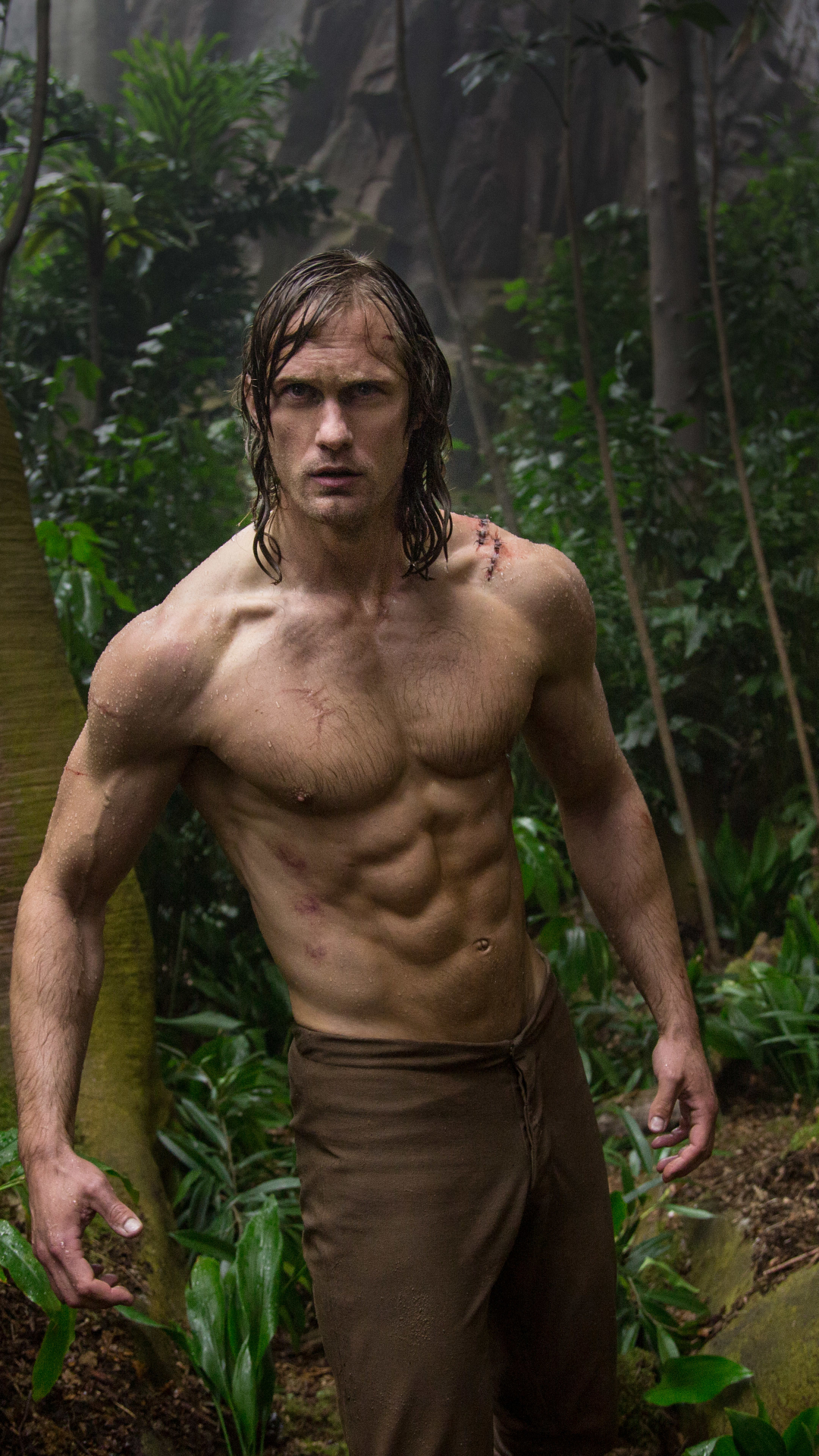 Download mobile wallpaper Movie, Tarzan, Alexander Skarsgård, The Legend Of Tarzan for free.