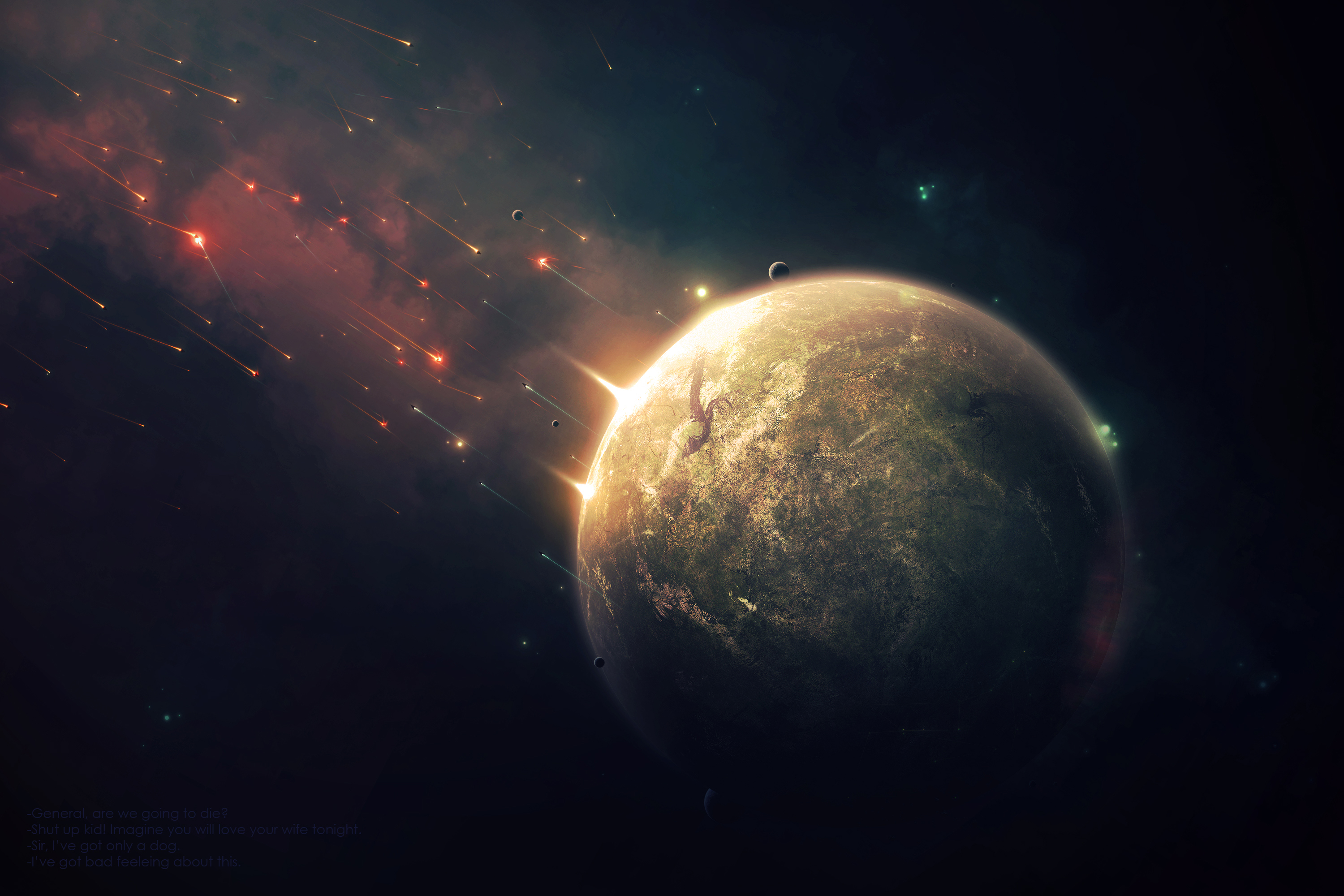 Handy-Wallpaper Planet, Science Fiction kostenlos herunterladen.