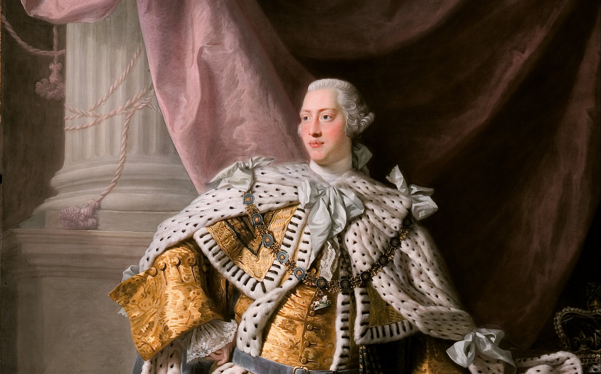 Download mobile wallpaper Men, King George Iii for free.