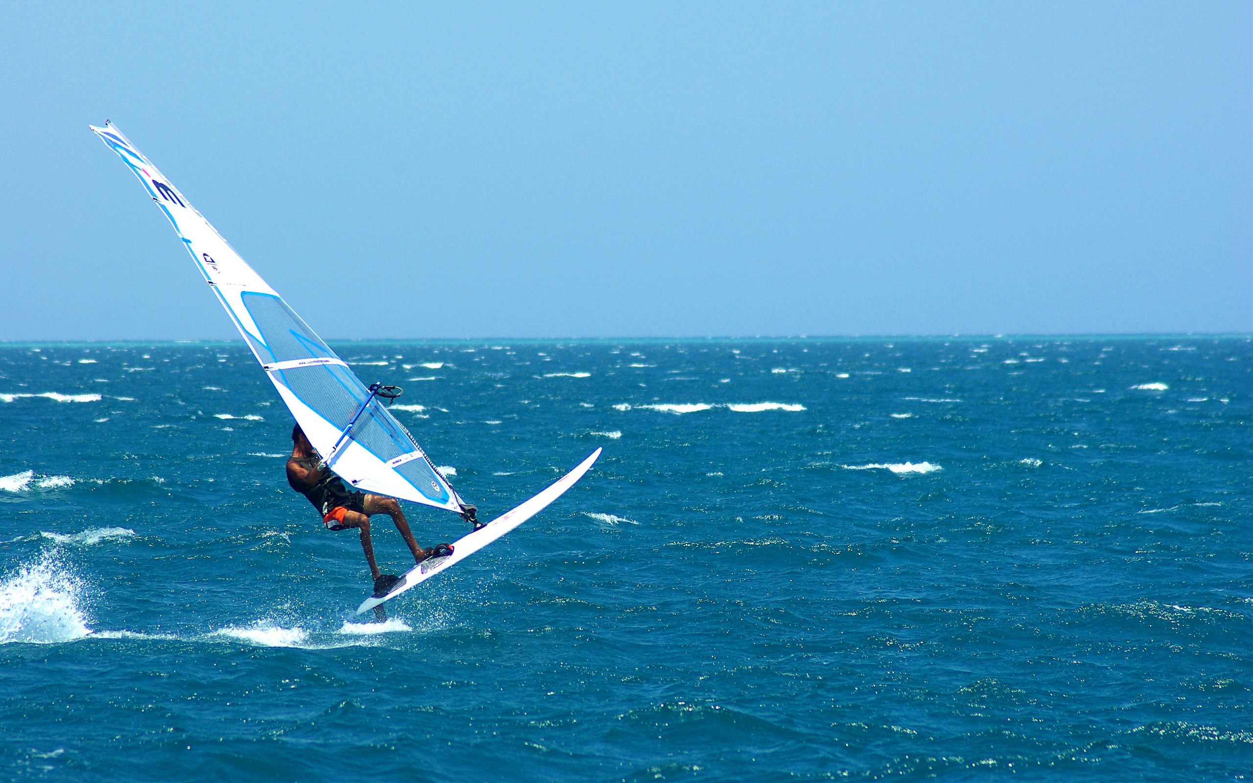 171002 Hintergrundbild herunterladen sport, windsurfen, welle - Bildschirmschoner und Bilder kostenlos