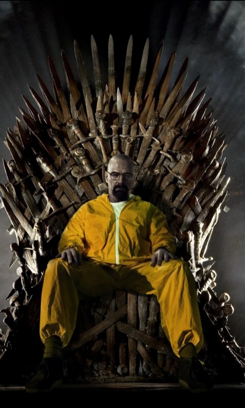 Download mobile wallpaper Game Of Thrones, Breaking Bad, Tv Show, Bryan Cranston, Walter White for free.