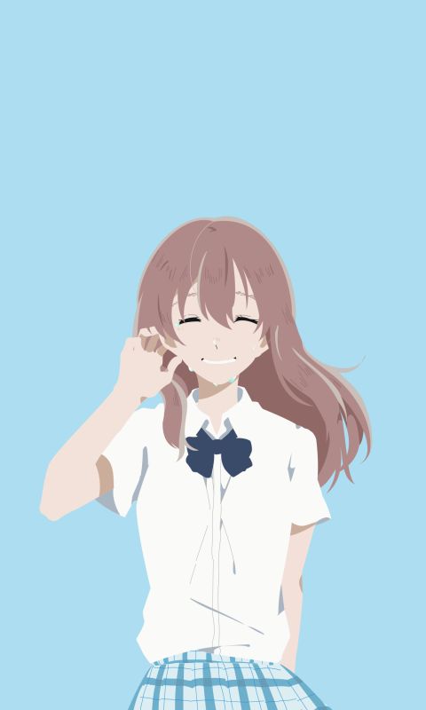 Baixar papel de parede para celular de Anime, Shouko Nishimiya, Shouya Ishida, Koe No Katachi gratuito.