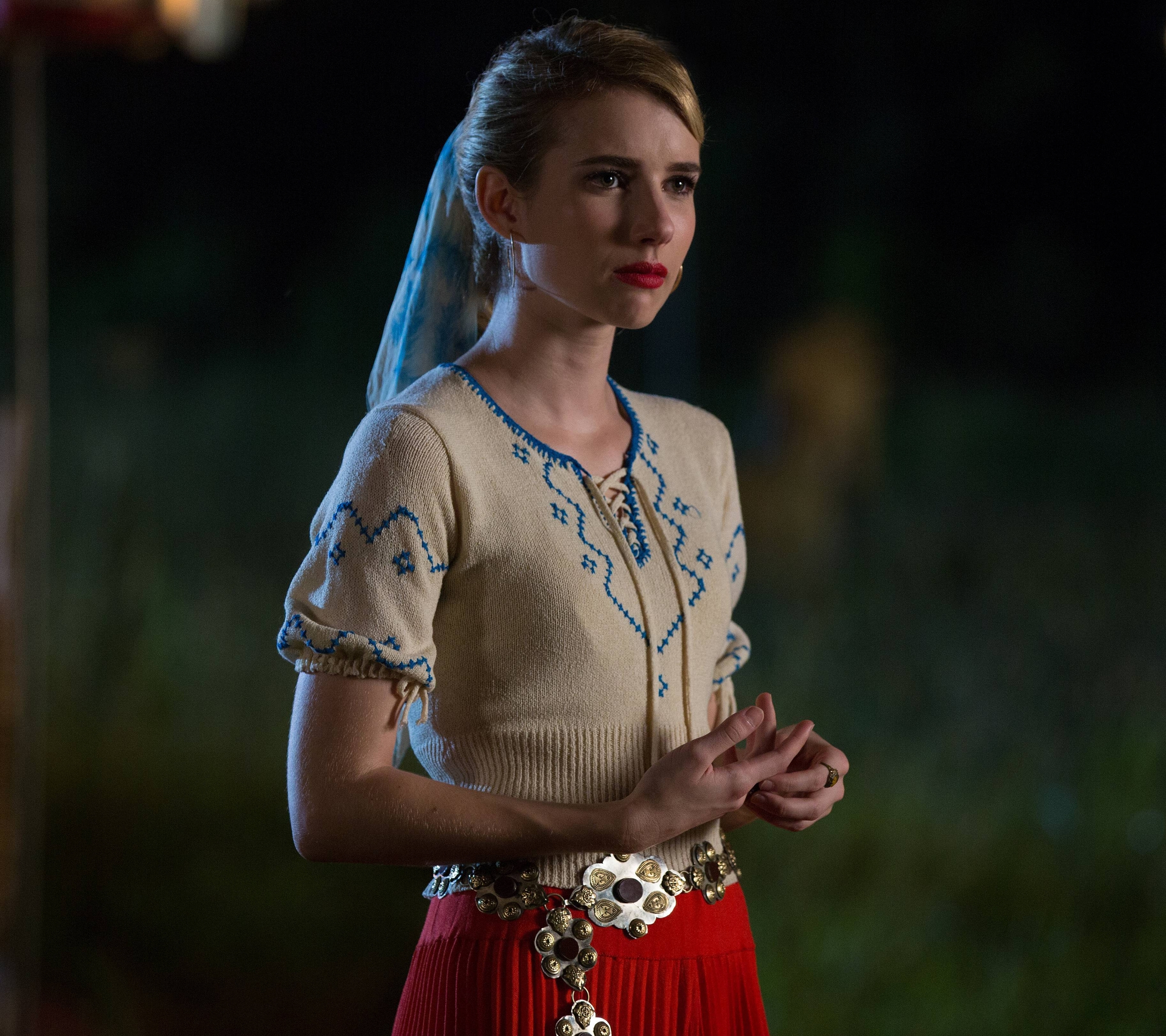 Free download wallpaper Tv Show, American Horror Story, Emma Roberts on your PC desktop