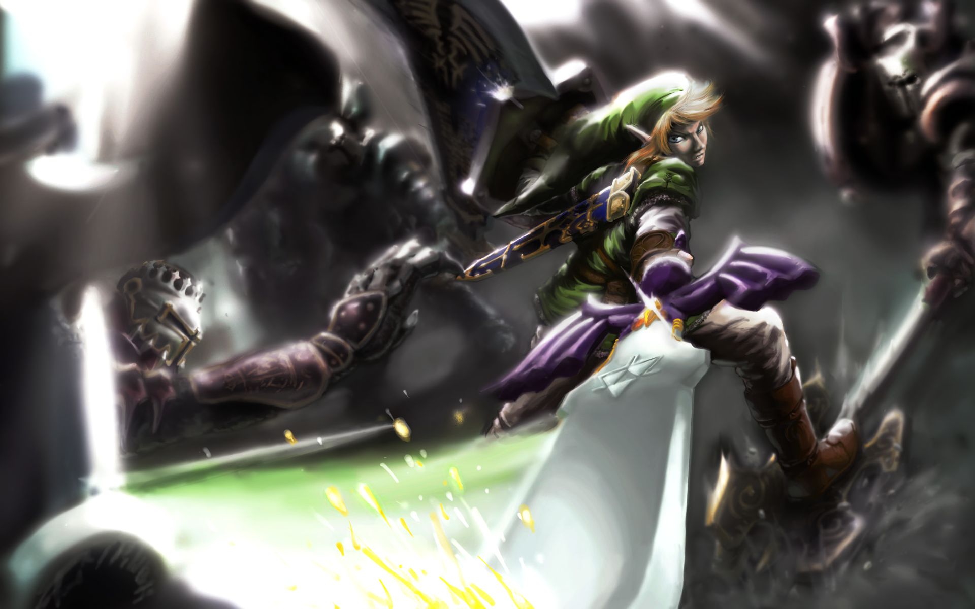 Laden Sie Die Legende Von Zelda: Twilight Princess HD-Desktop-Hintergründe herunter