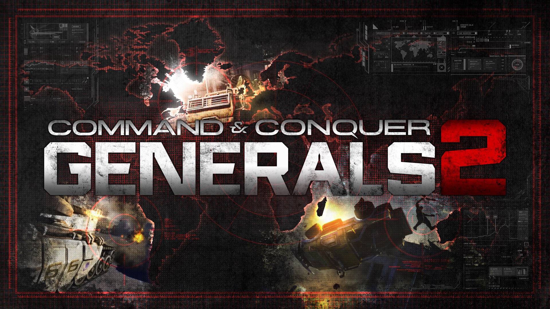 Laden Sie Command & Conquer: Generäle 2 HD-Desktop-Hintergründe herunter