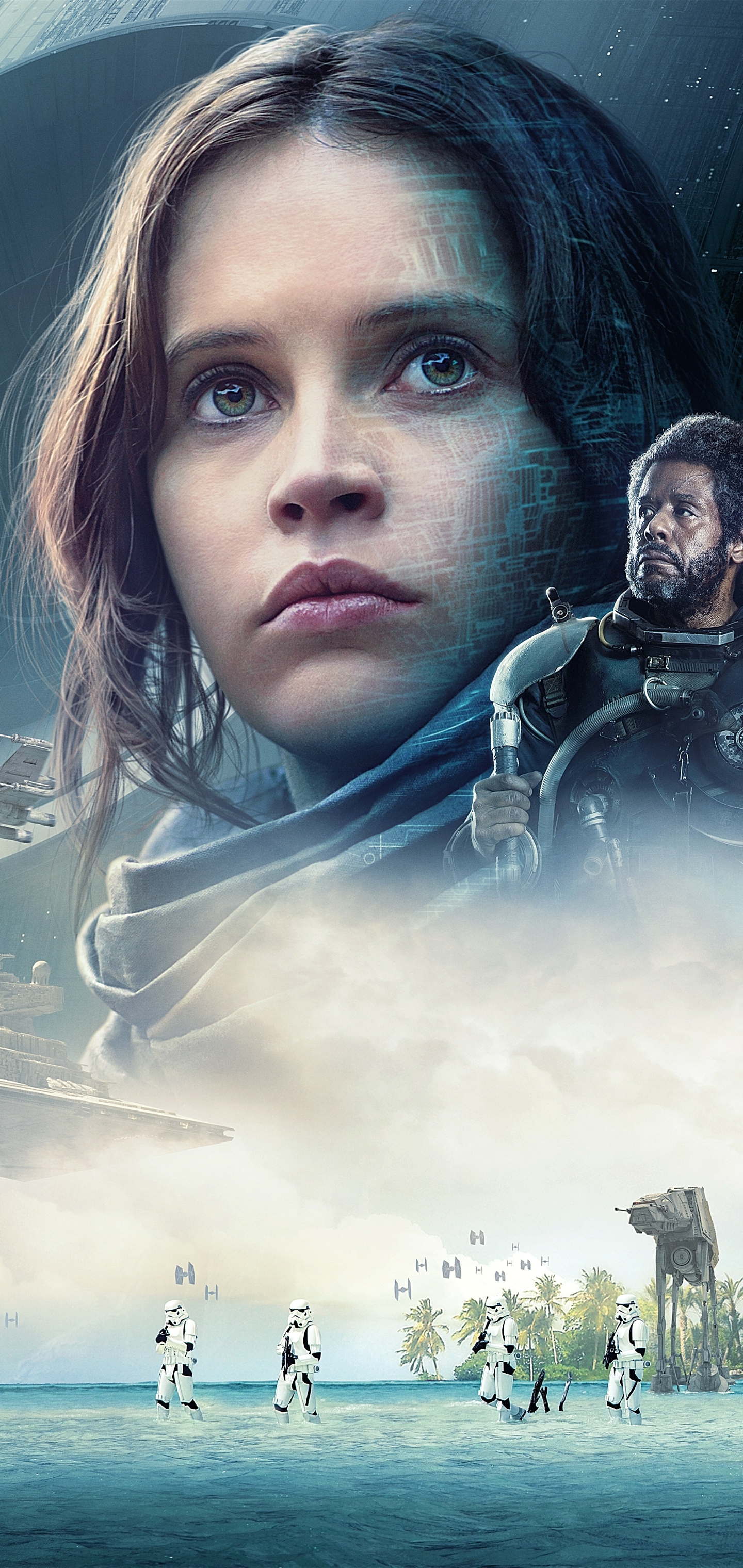 Download mobile wallpaper Star Wars, Movie, Rogue One: A Star Wars Story, Jyn Erso for free.