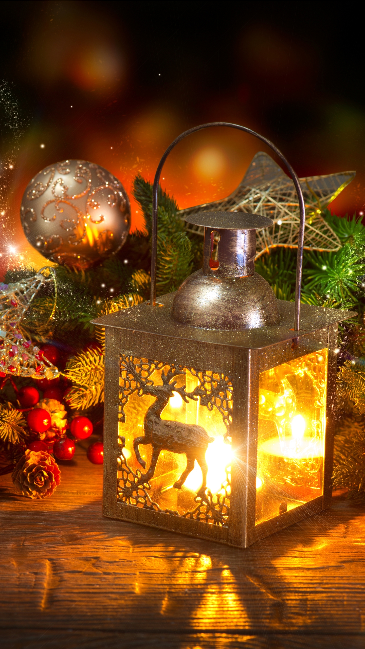 無料モバイル壁紙装飾, クリスマス, キャンドル, 光, 星, クリスマスオーナメント, ホリデー, 灯籠をダウンロードします。