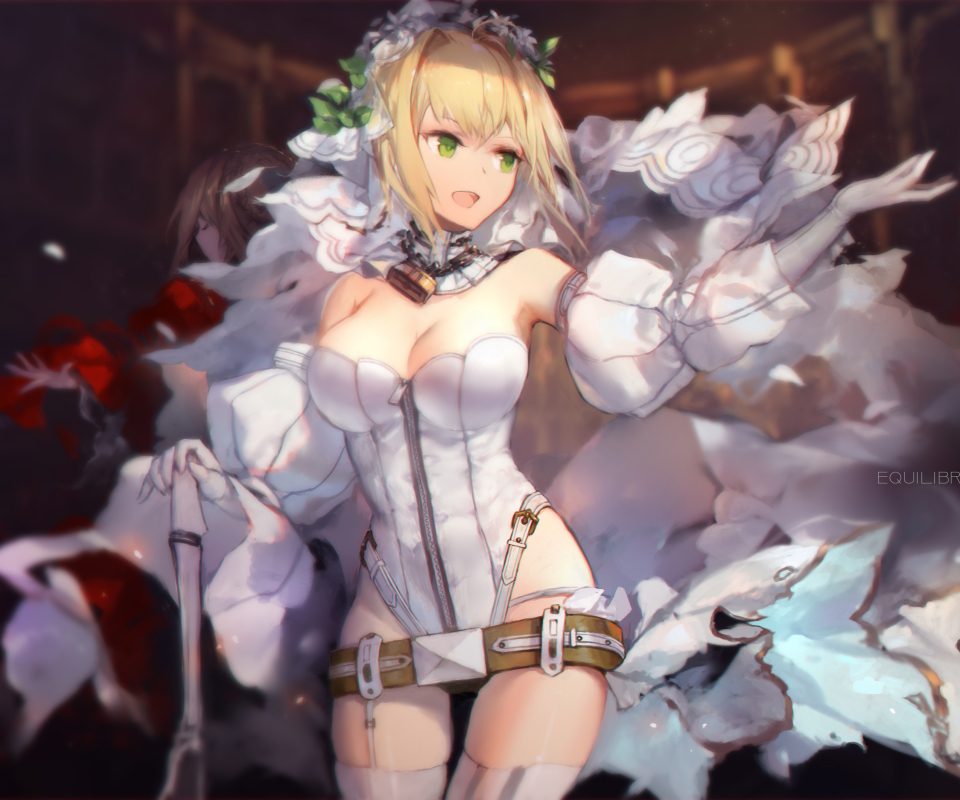 Download mobile wallpaper Anime, Saber (Fate Series), Fate/grand Order, Saber Bride, Fate Series for free.
