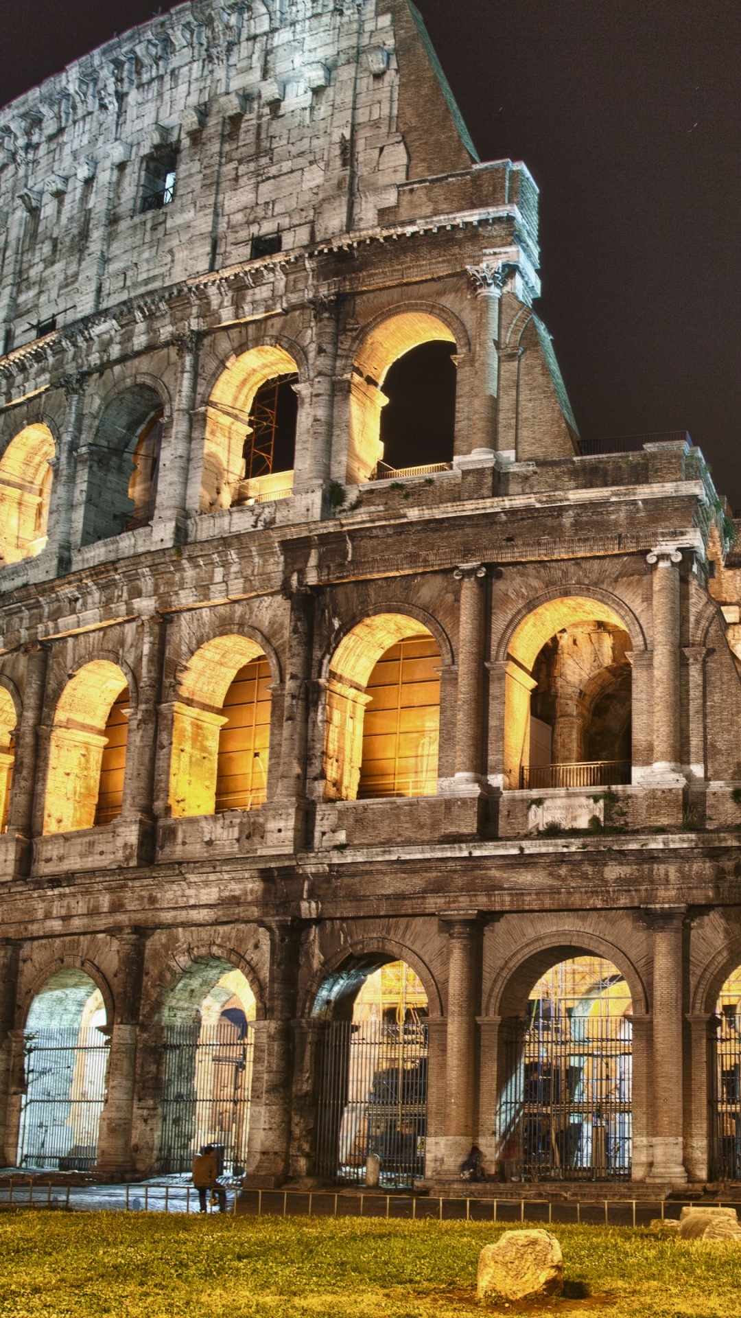 Скачати мобільні шпалери Пам'ятники, Колізей, Італія, Створено Людиною безкоштовно.