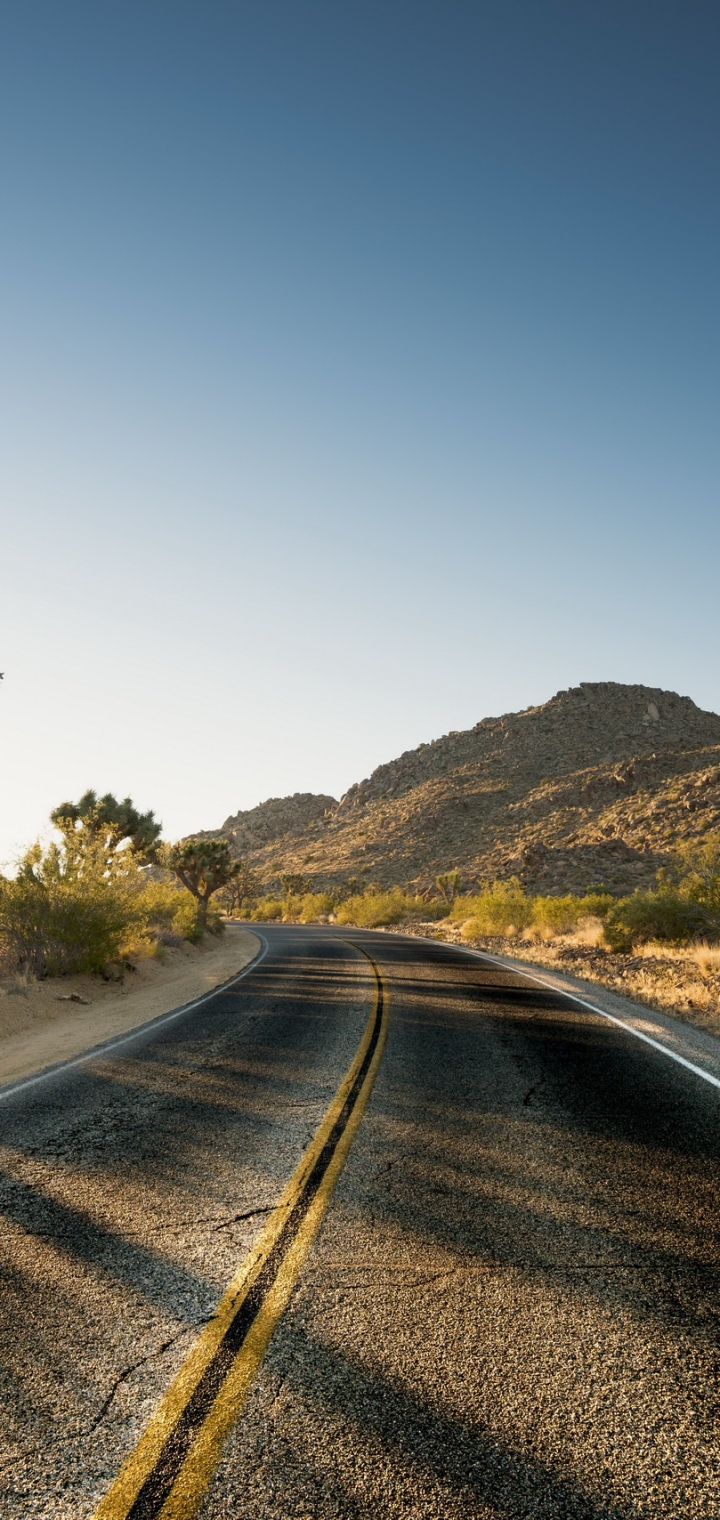 Download mobile wallpaper Nature, Road, Man Made for free.