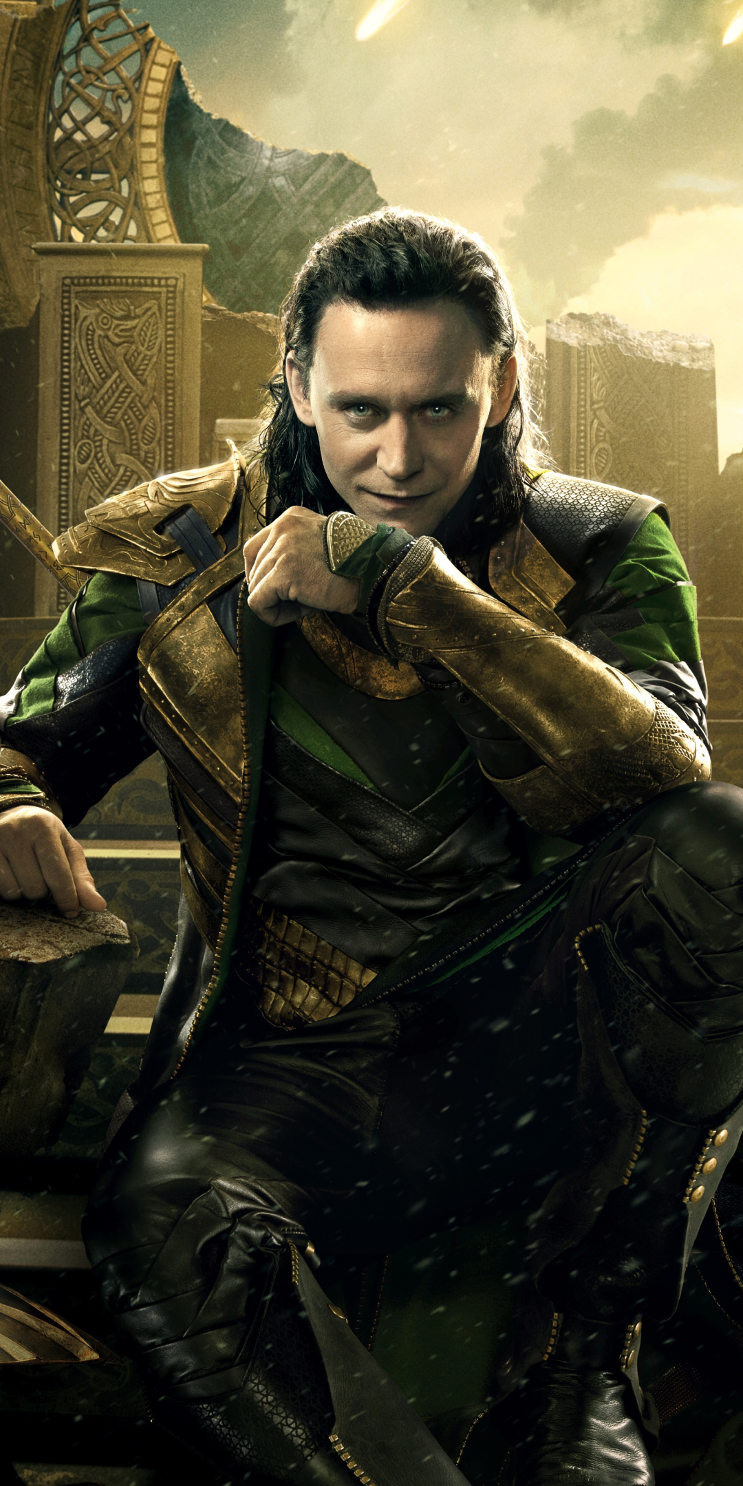 Handy-Wallpaper Filme, Thor, Loki (Marvel Comics), Tom Hiddleston, Thor The Dark Kingdom kostenlos herunterladen.