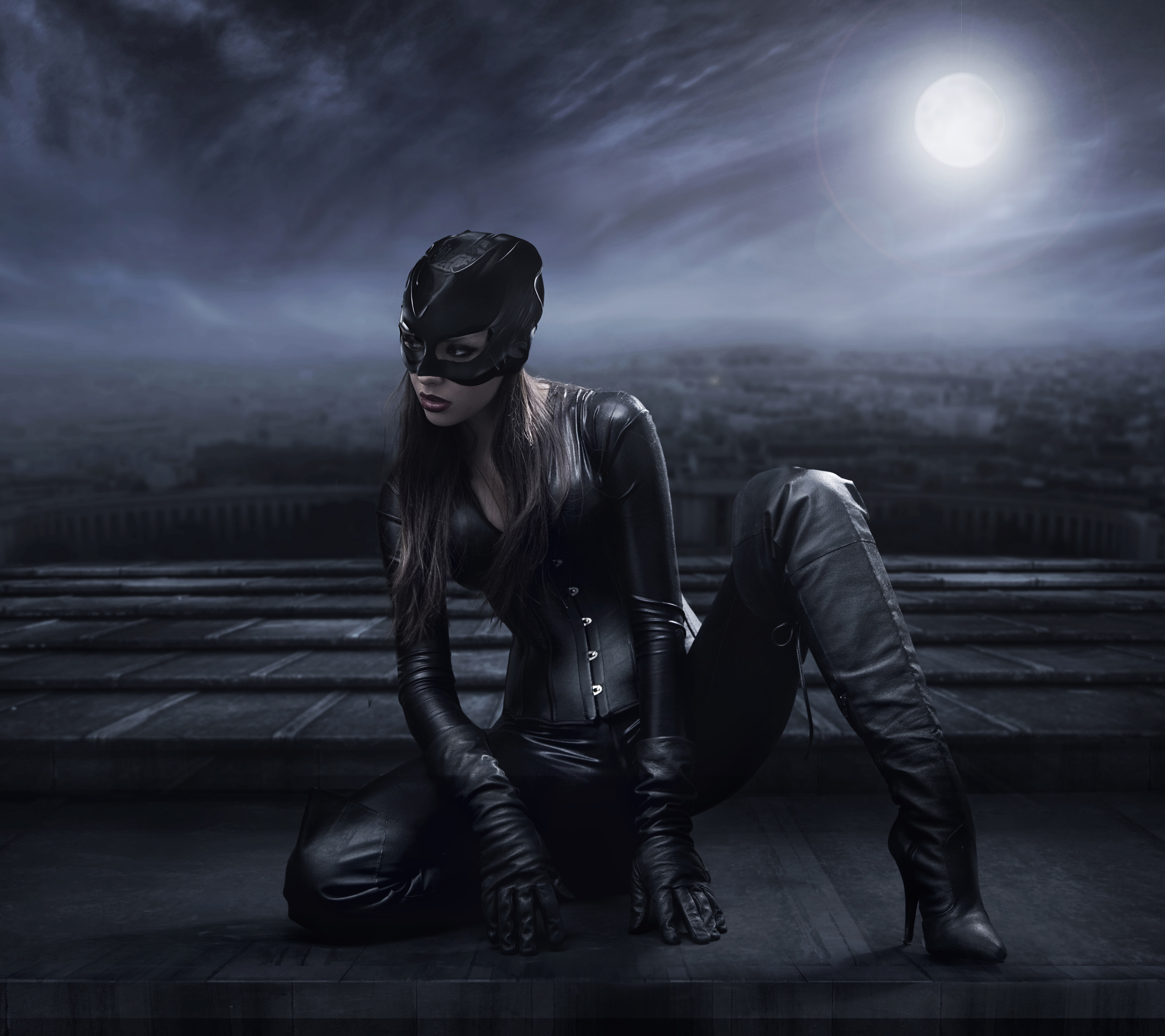 Free download wallpaper Catwoman, Women, Dc Comics, Cosplay on your PC desktop