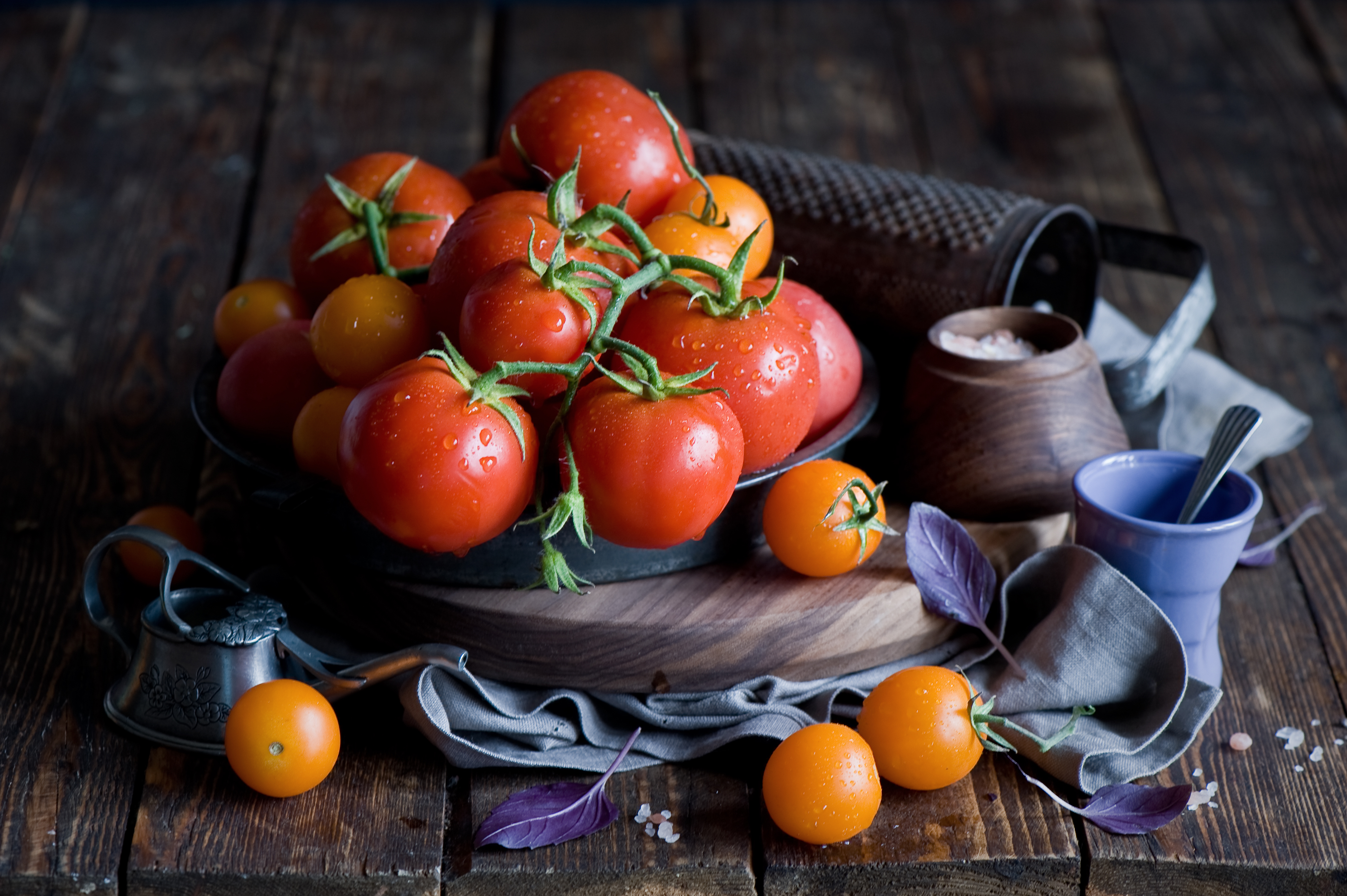 Free download wallpaper Fruits, Food, Still Life, Tomato on your PC desktop