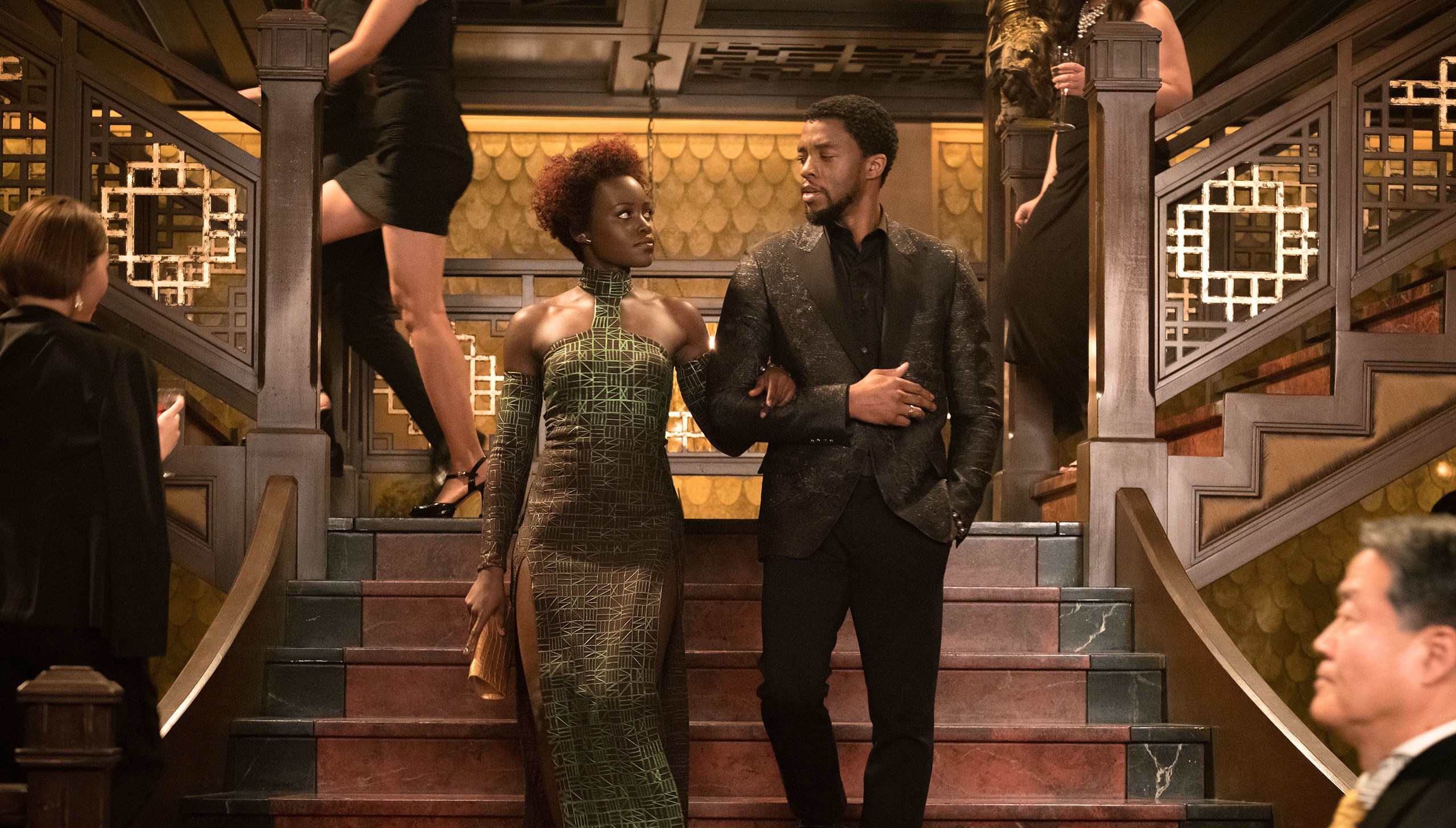 Handy-Wallpaper Filme, Chadwick Bosemann, Black Panther kostenlos herunterladen.