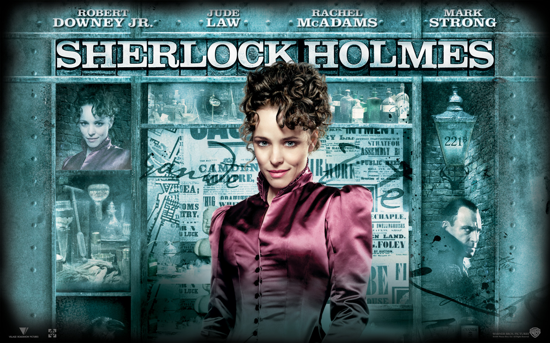 Free download wallpaper Movie, Sherlock Holmes on your PC desktop