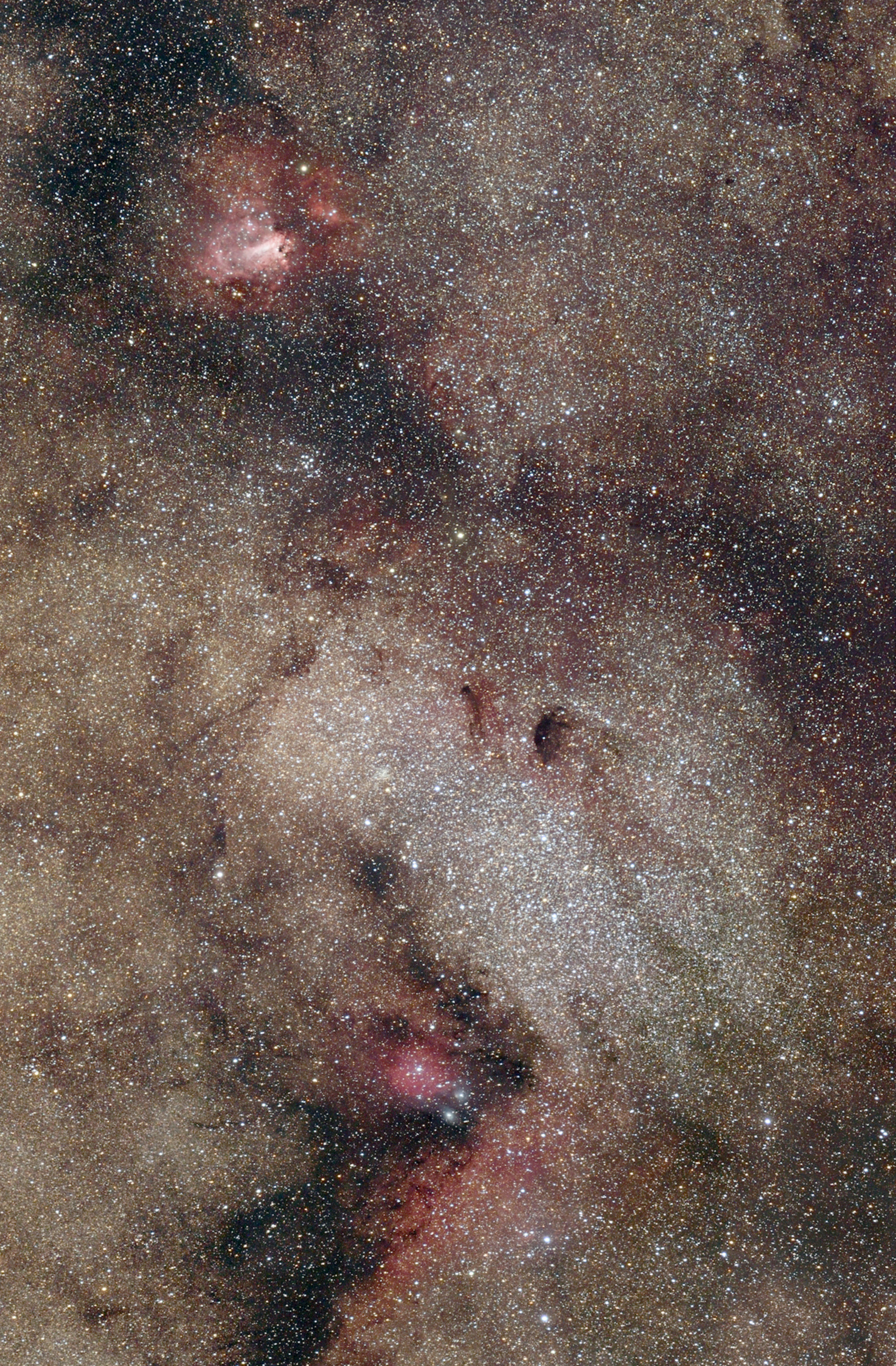 Download mobile wallpaper Stars, Glow, Nebula, Universe for free.
