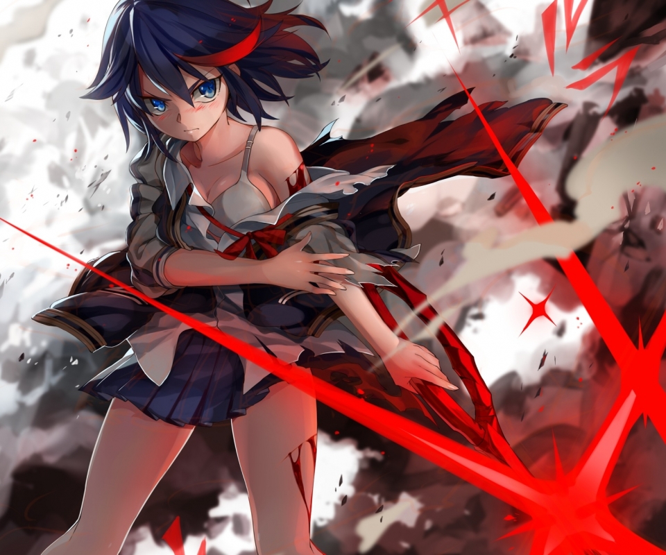 Handy-Wallpaper Animes, Kiru Ra Kiru: Kill La Kill kostenlos herunterladen.