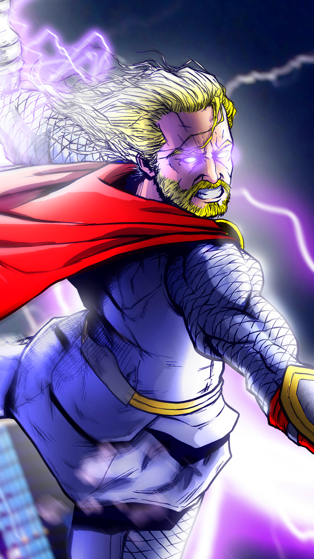 Descarga gratuita de fondo de pantalla para móvil de Historietas, Thor.