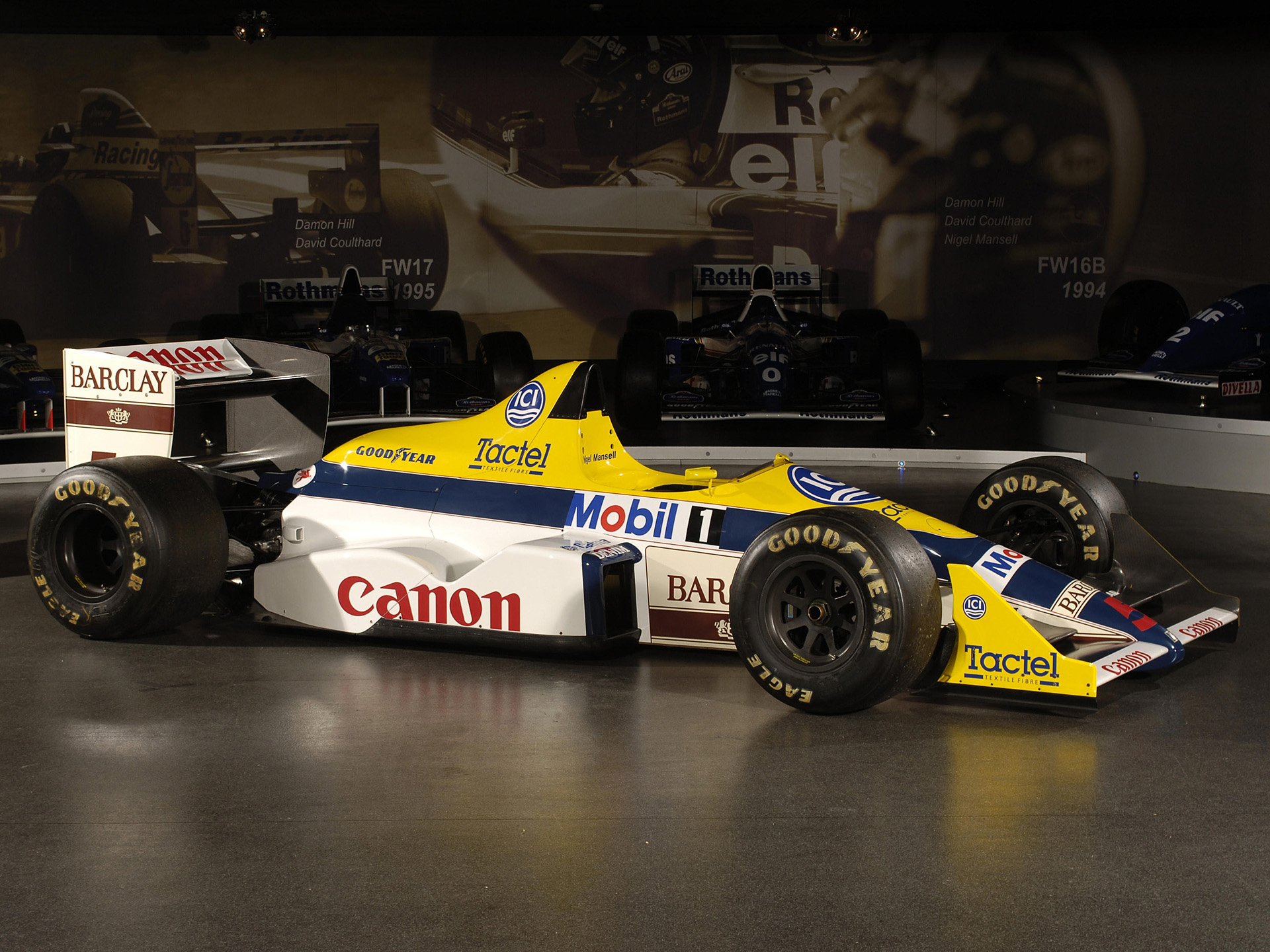 Download mobile wallpaper Car, Formula 1, Vehicles, Williams Fw12 for free.