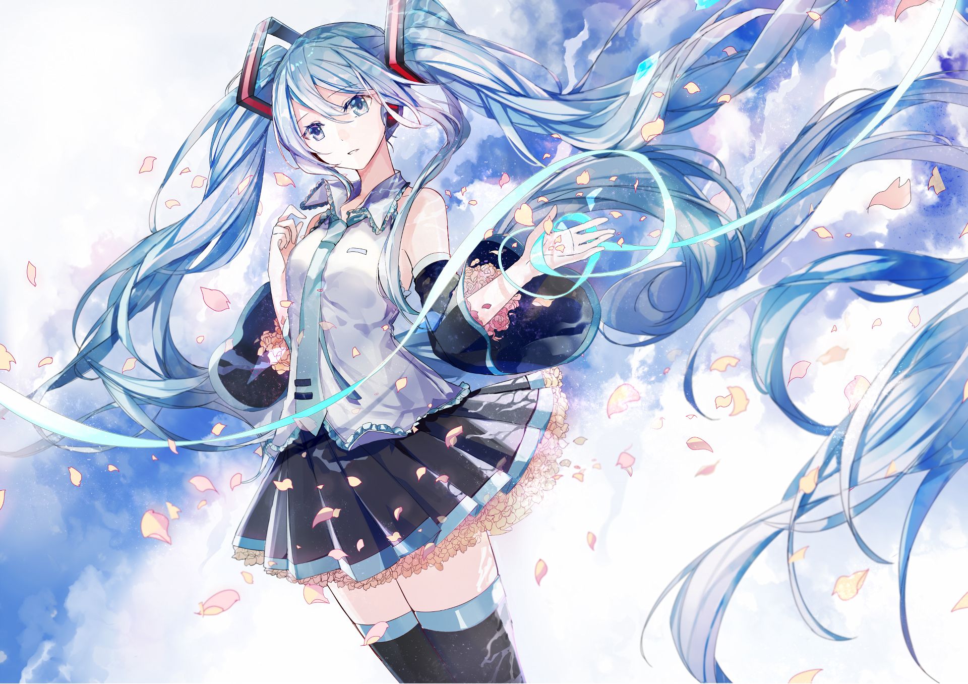 Baixe gratuitamente a imagem Anime, Vocaloid, Hatsune Miku na área de trabalho do seu PC