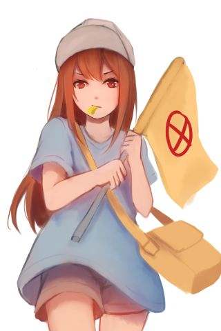 Download mobile wallpaper Anime, Platelet (Cells At Work!), Cells At Work! for free.