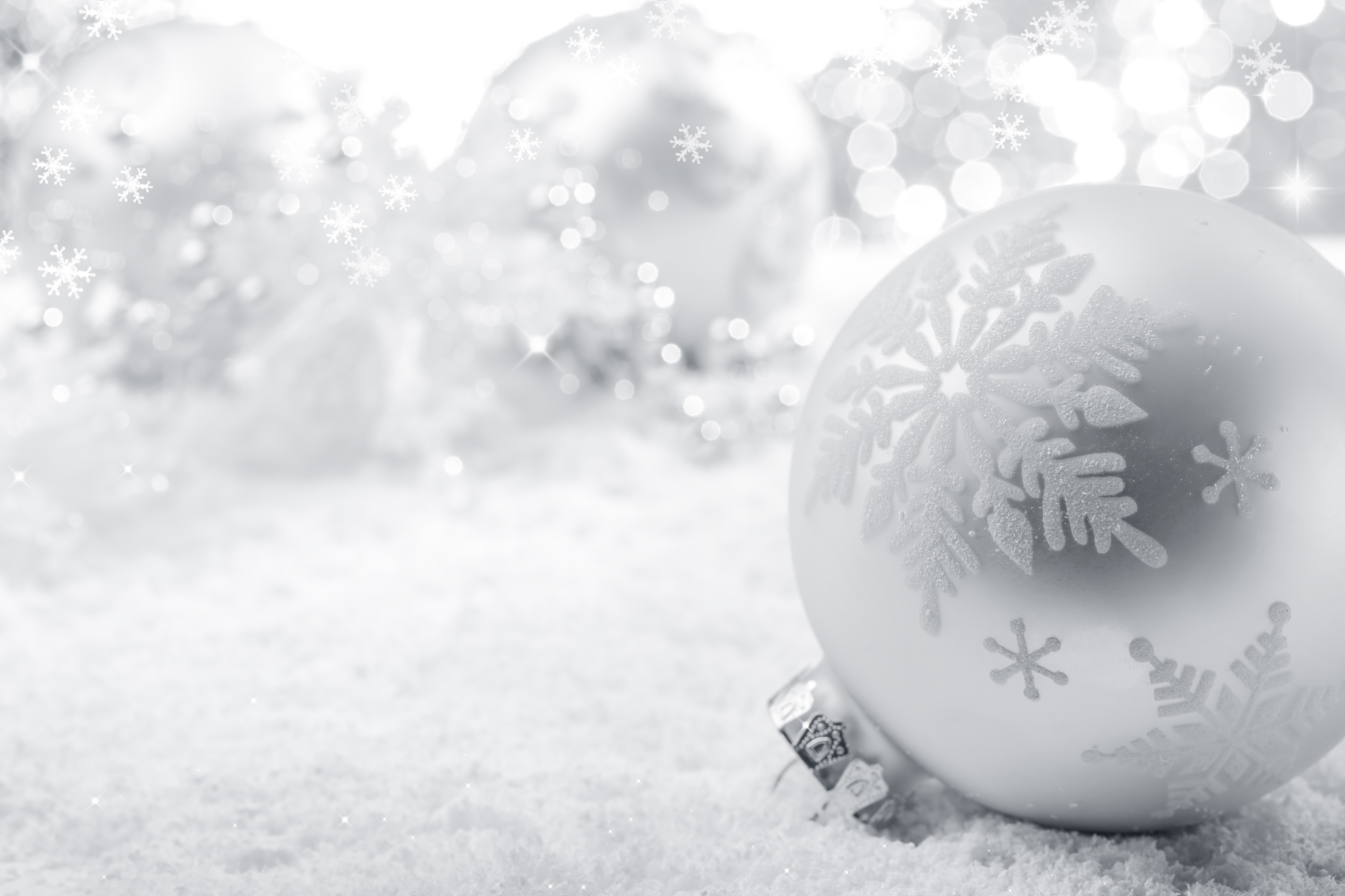 holiday, christmas, christmas ornaments, silver, white