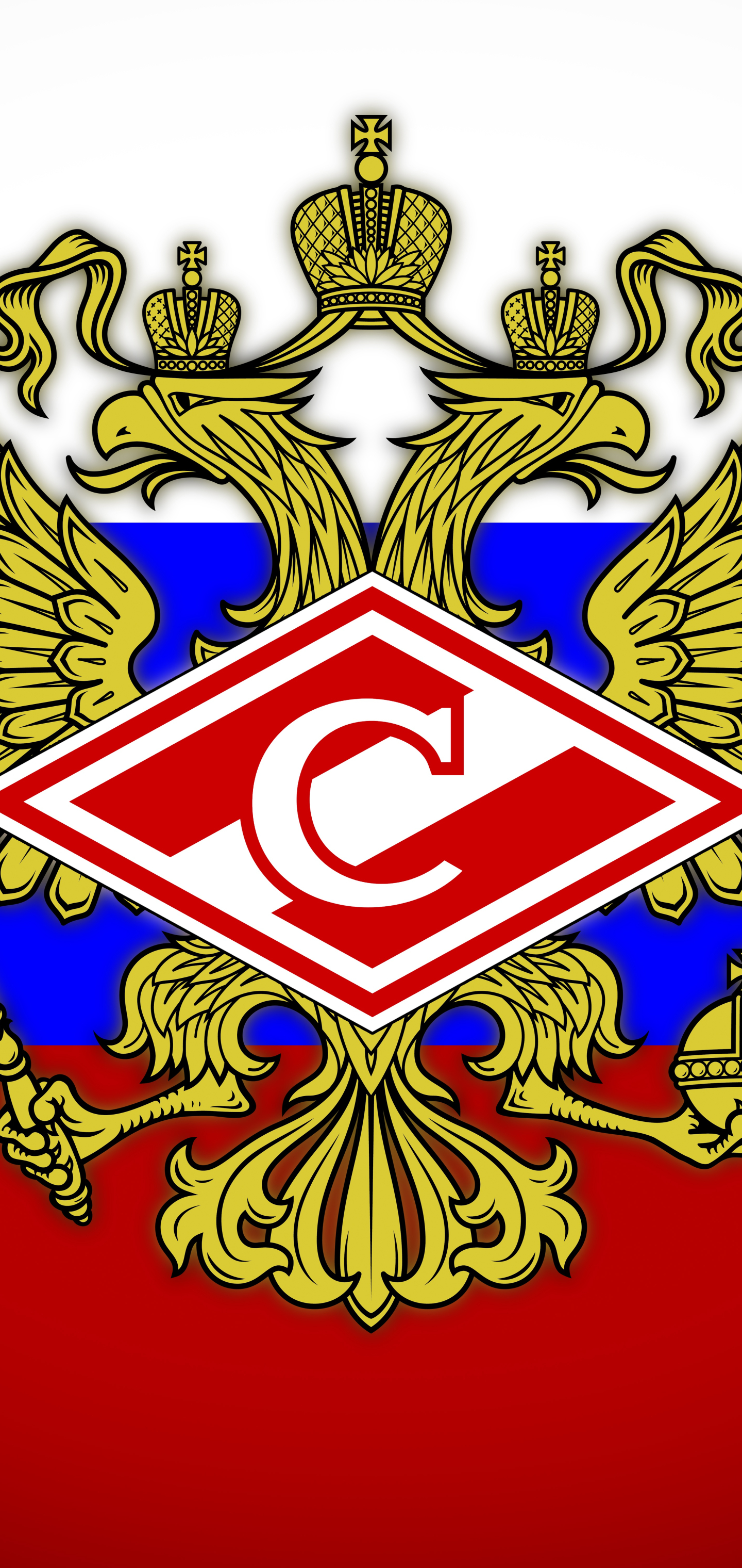 Handy-Wallpaper Sport, Fußball, Logo, Emblem, Spartak Moskau kostenlos herunterladen.