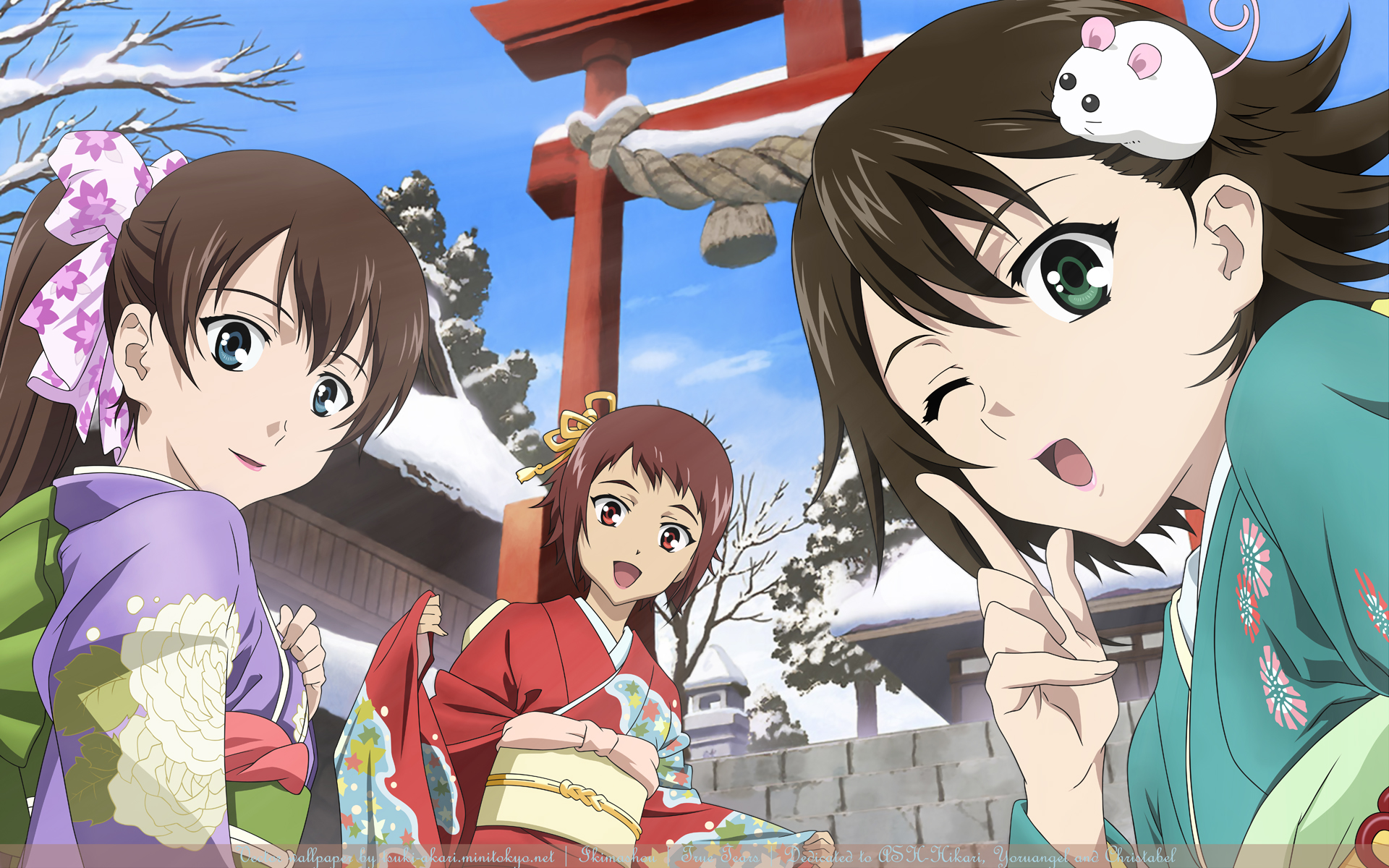 529648 Hintergrundbild herunterladen animes, turû tiâzu, aiko andou, hiromi yuasa, noe isurugi - Bildschirmschoner und Bilder kostenlos