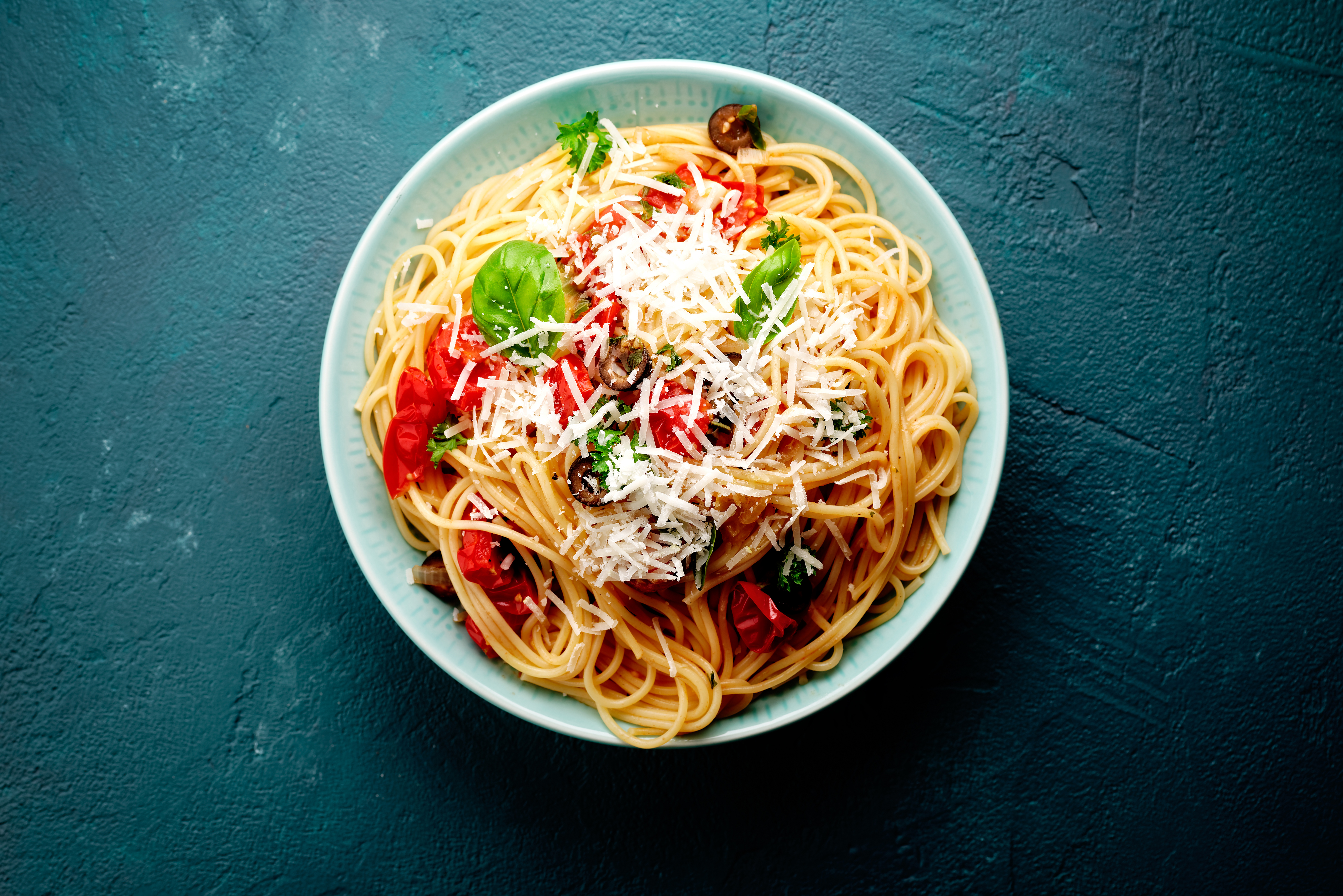 1532241 Hintergrundbild herunterladen nahrungsmittel, spaghetti, mahlzeit, pasta - Bildschirmschoner und Bilder kostenlos