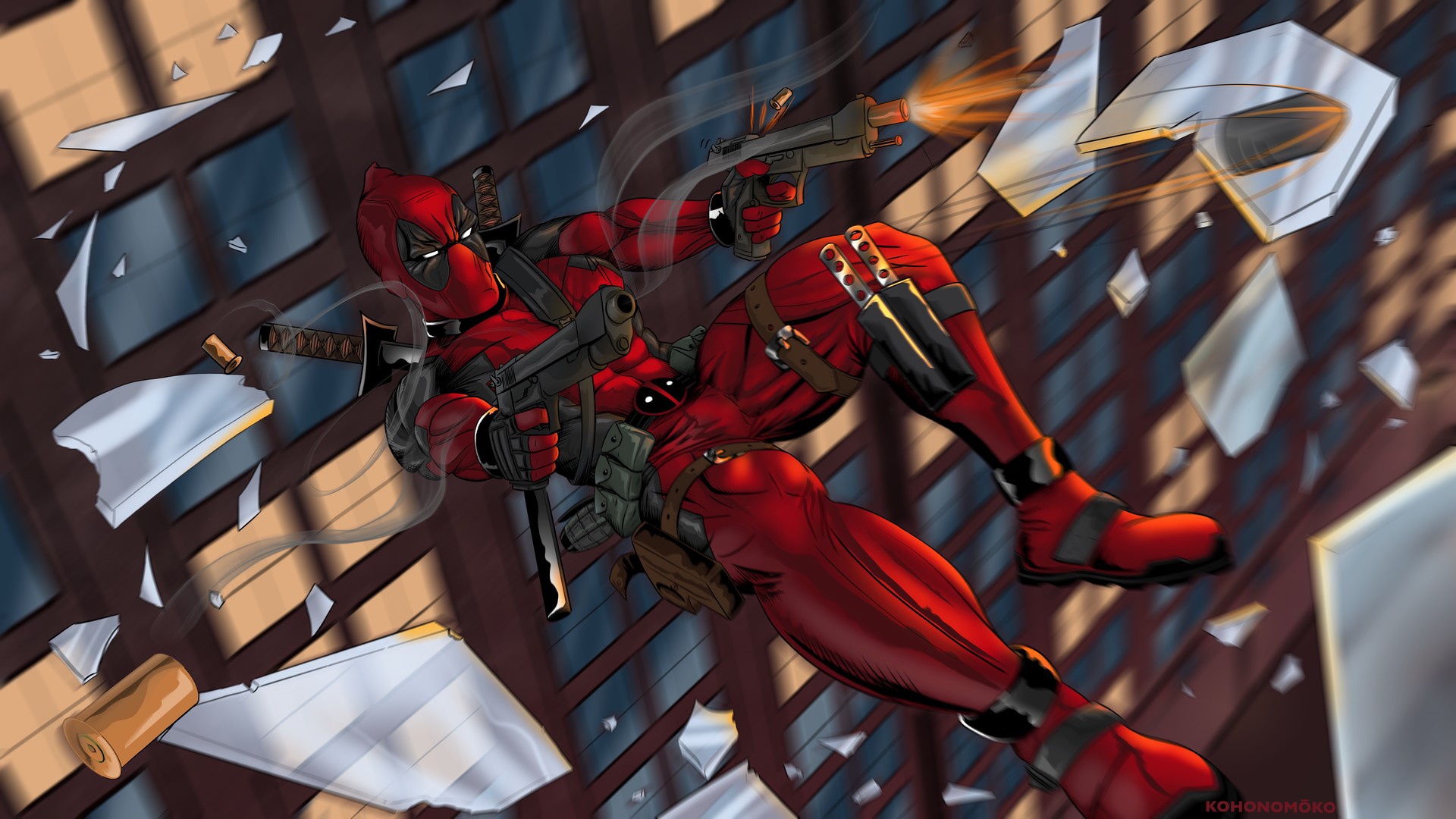 Handy-Wallpaper Deadpool, Comics kostenlos herunterladen.